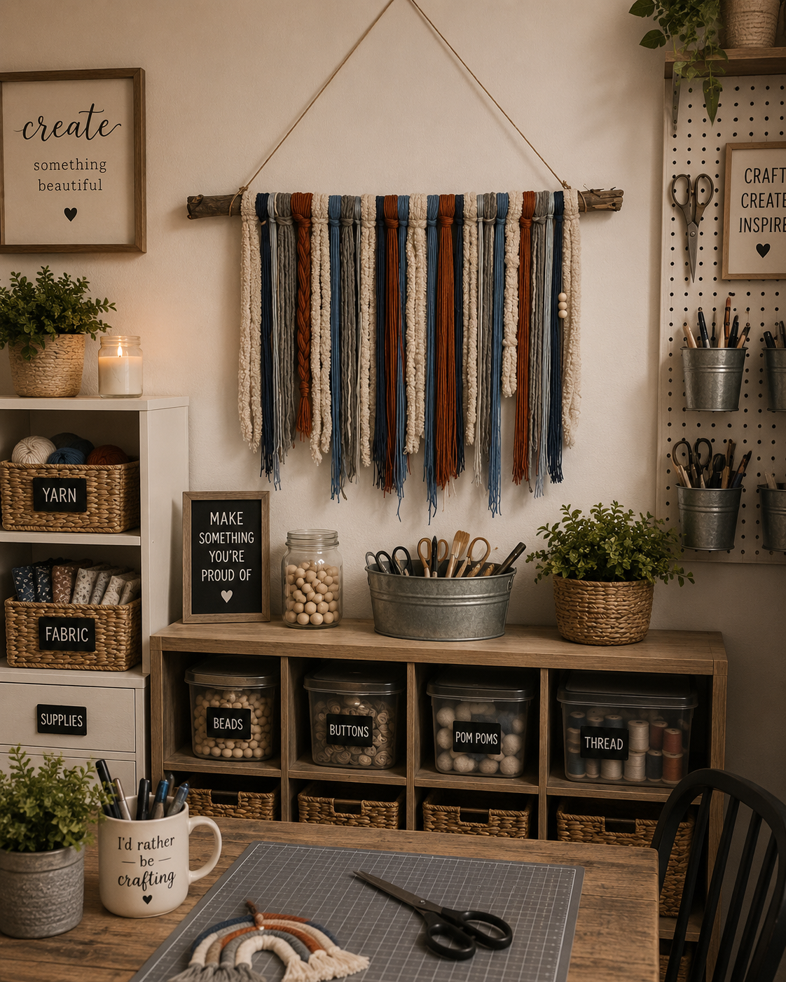 Indigo Ember Macrame