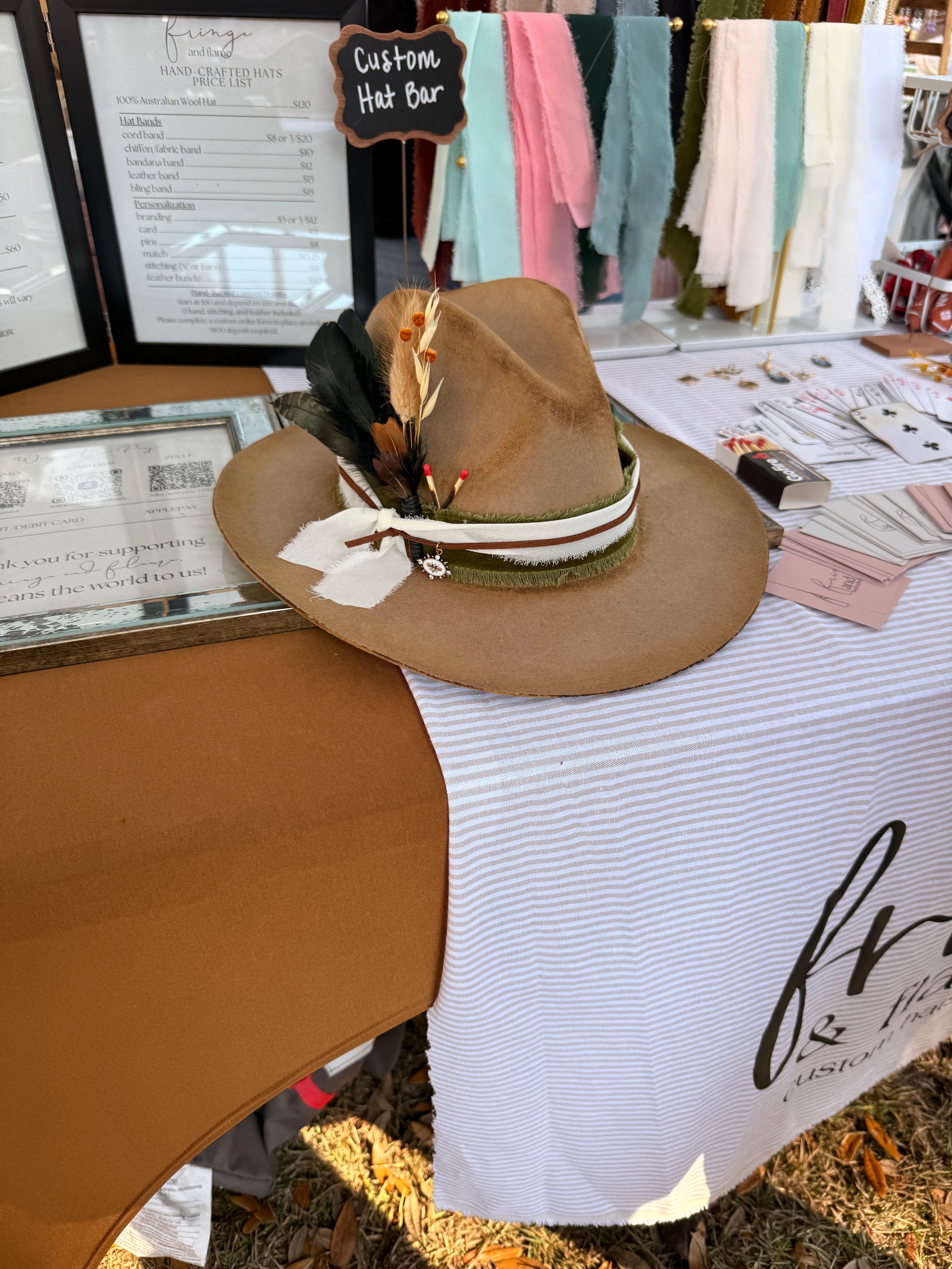 Custom Hat Bar by Nila