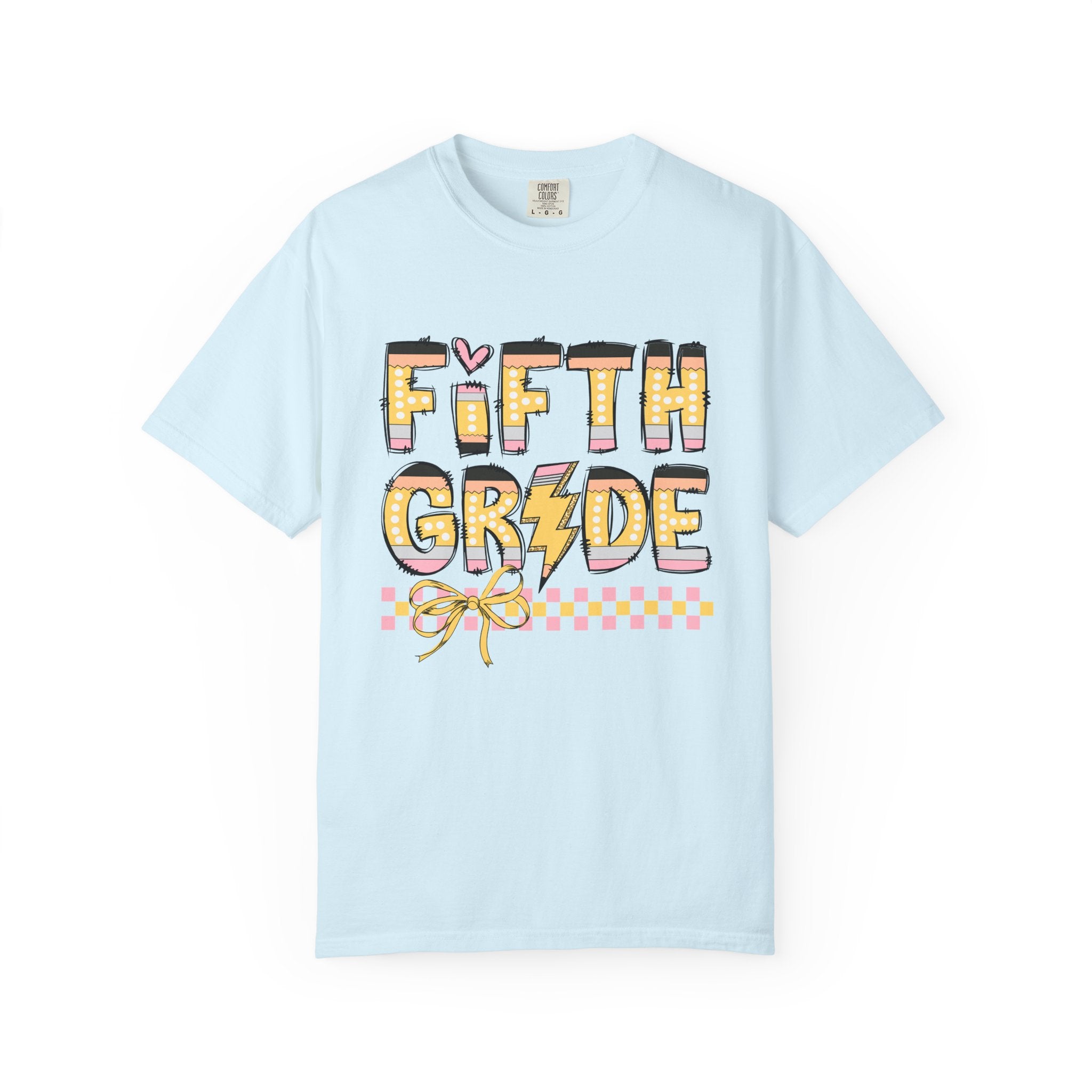 Retro Pencil 5th Grade T-shirt