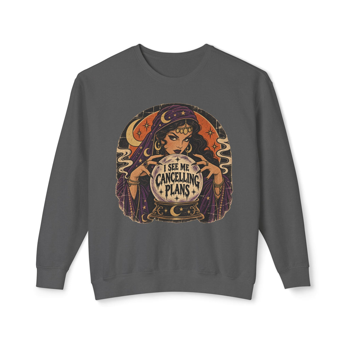'Cancelling Plans' Crewneck Sweatshirt
