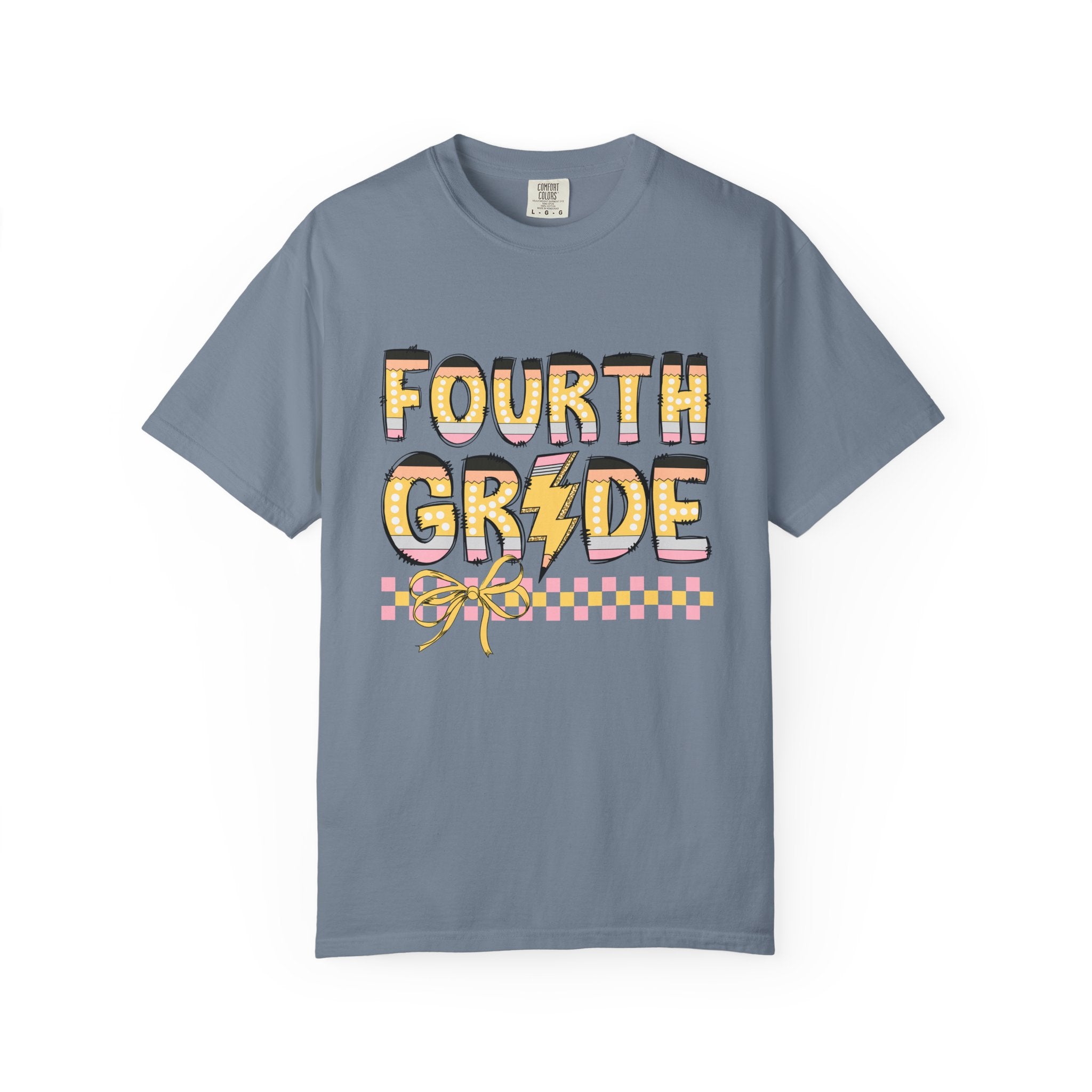 Retro Pencil 4th Grade T-shirt