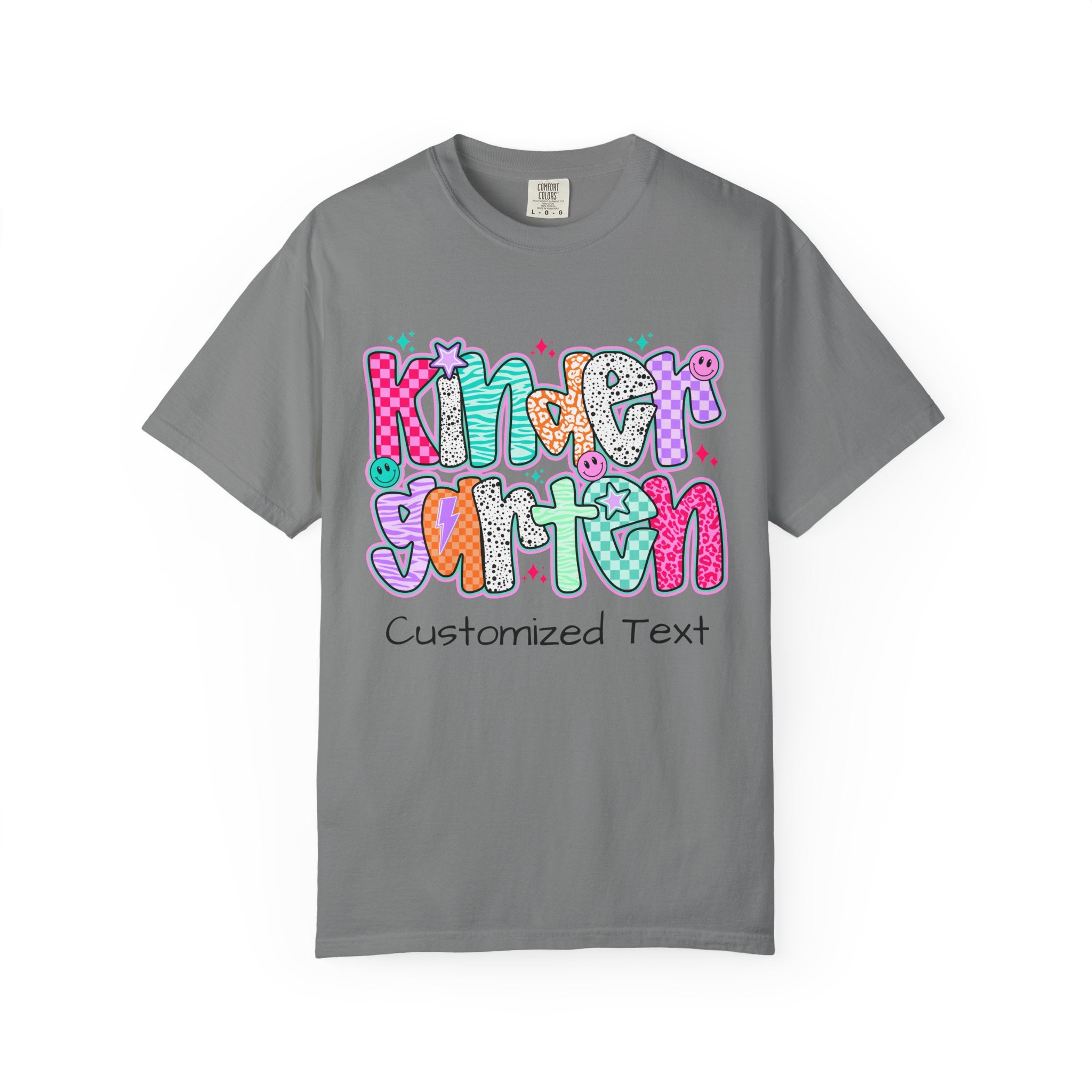 Customizable Kindergarten T-shirt