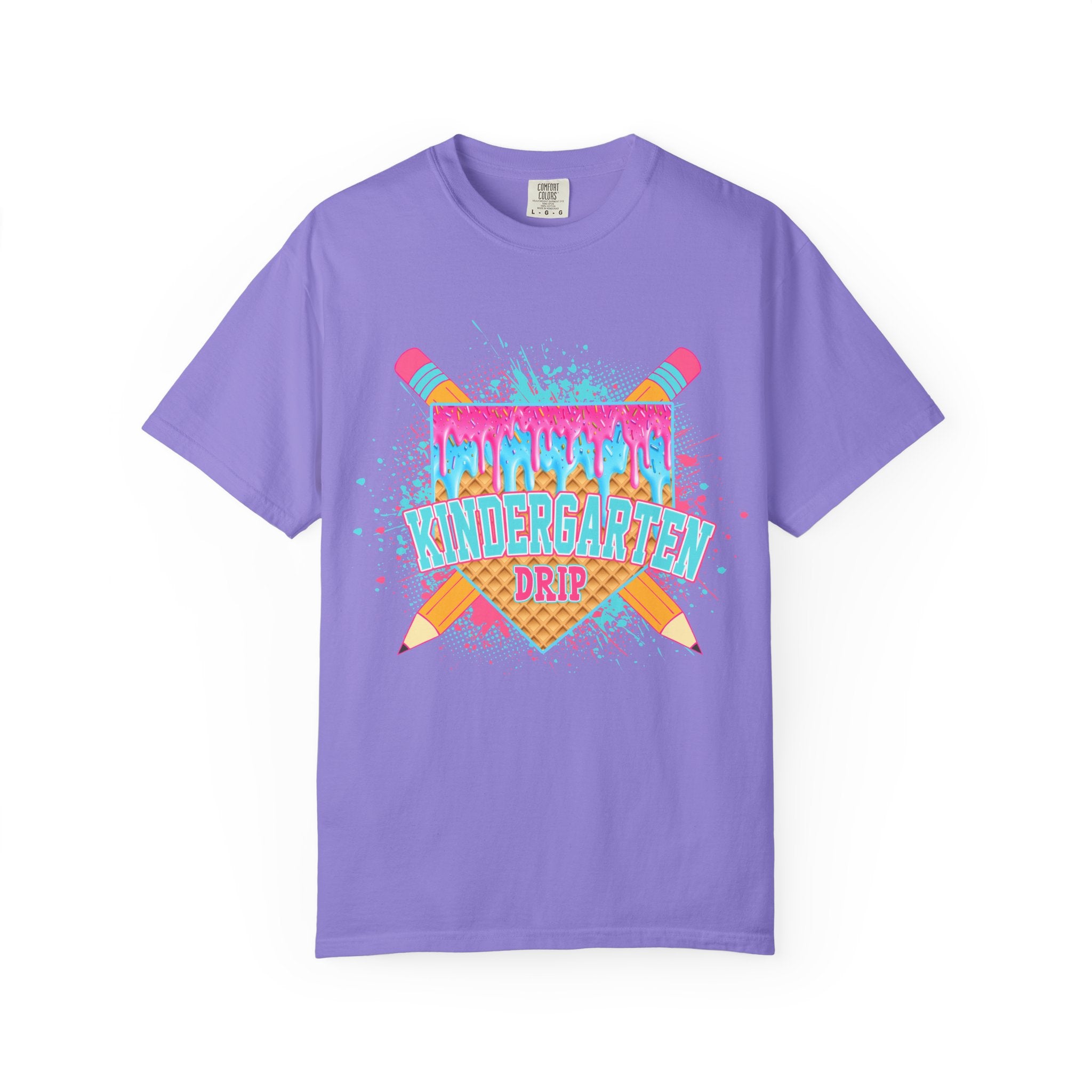 Kindergarten Grade Level Drip T-shirt