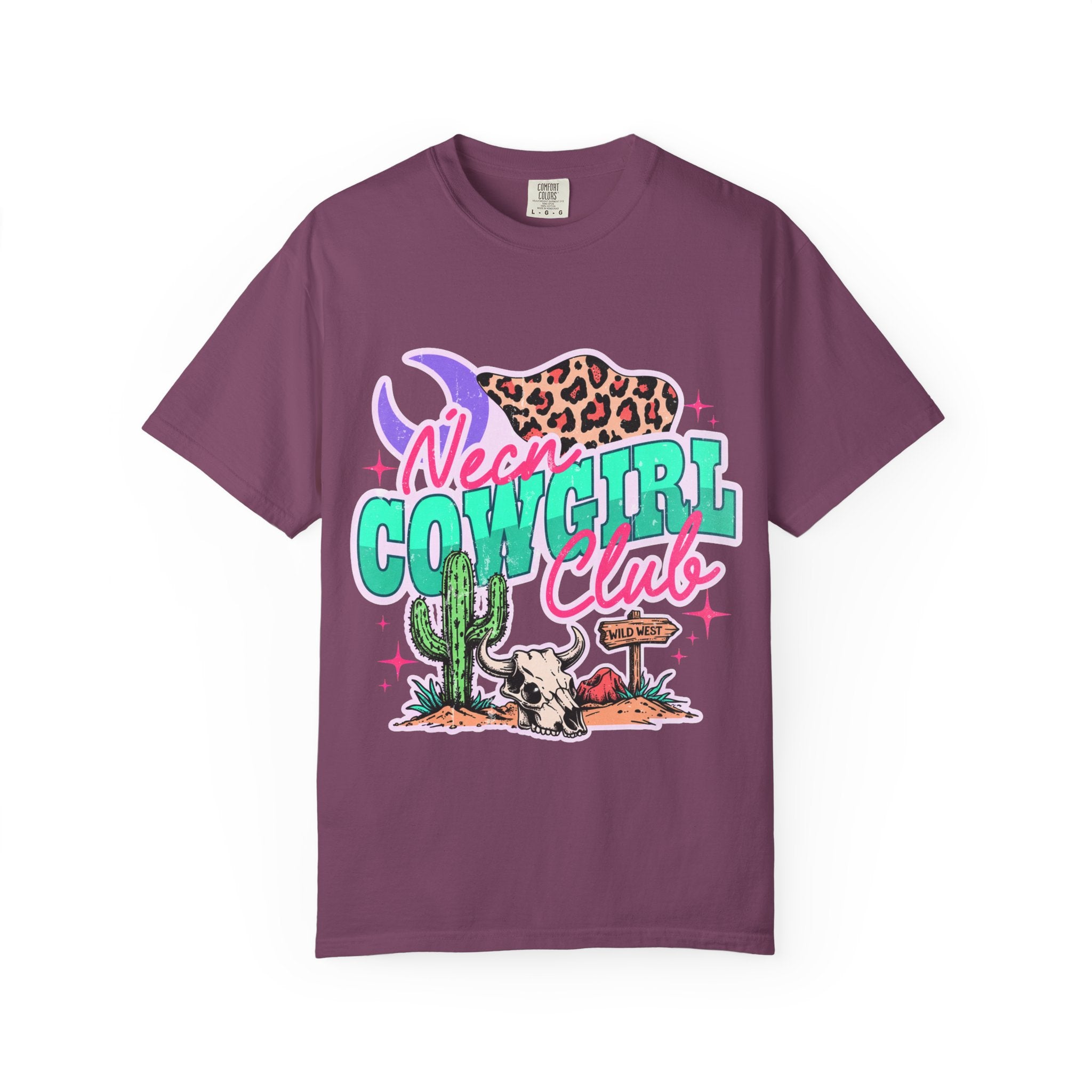 Neon Cowgirl Club T-shirt