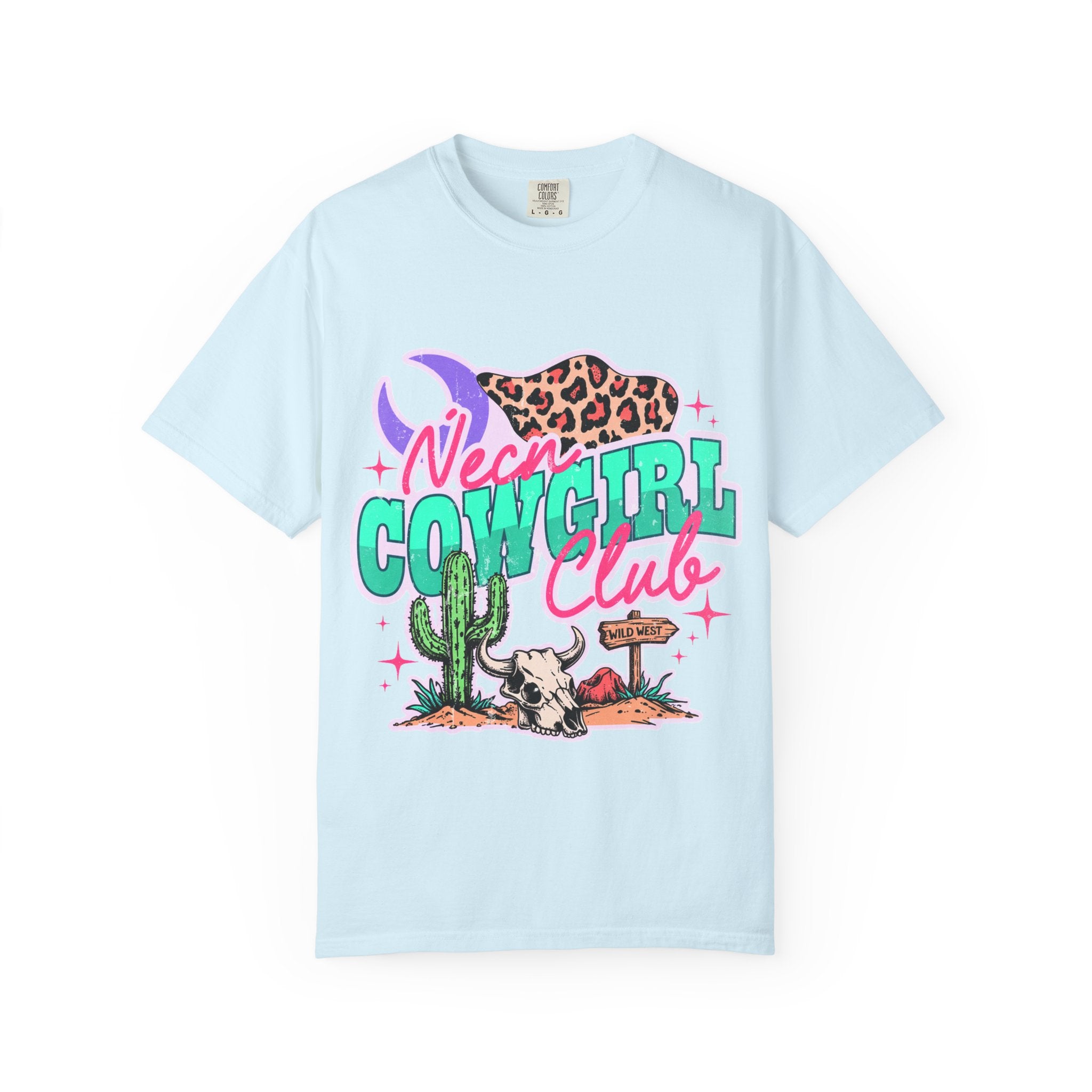 Neon Cowgirl Club T-shirt