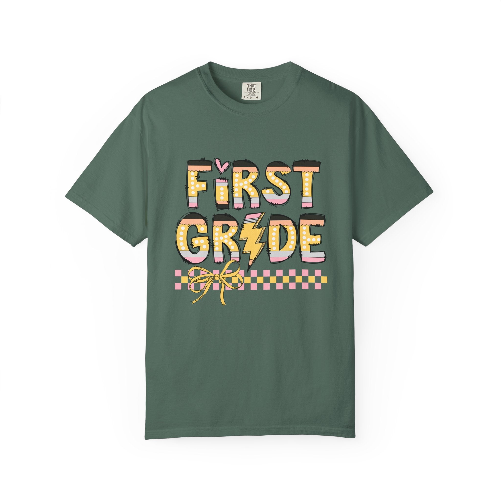 Retro Pencil 1st Grade T-shirt
