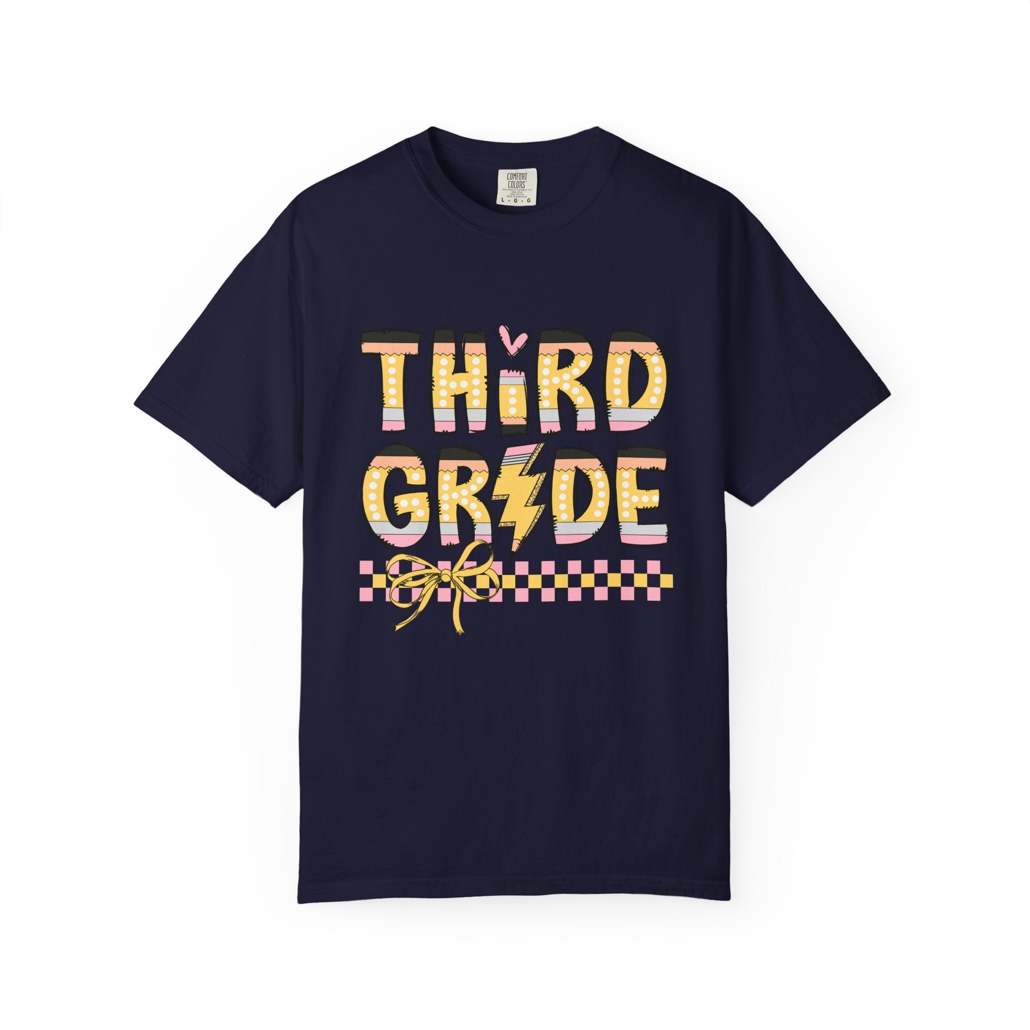 Retro Pencil 3rd Grade T-shirt