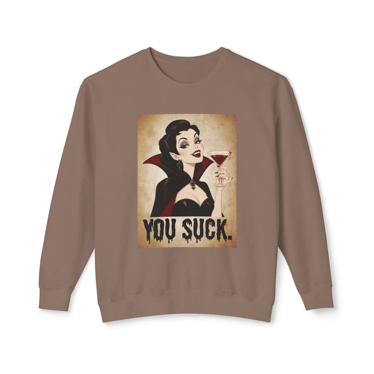 'You Suck' Crewneck Sweatshirt