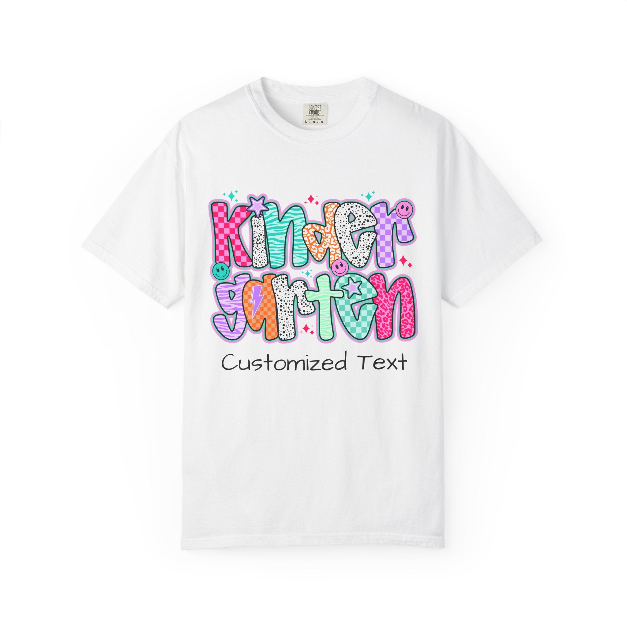 Customizable Kindergarten T-shirt