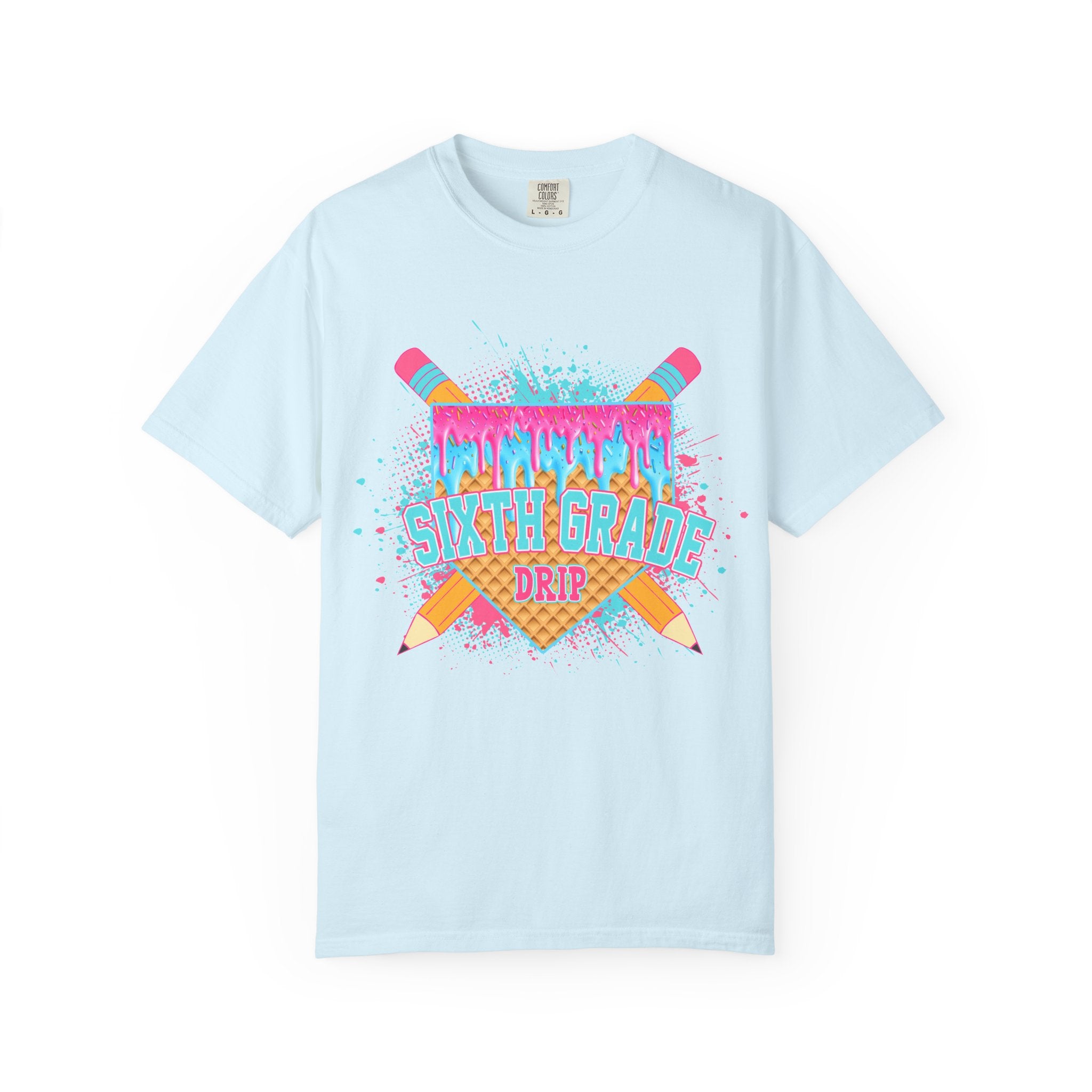 6th Grade Level Drip T-shirt