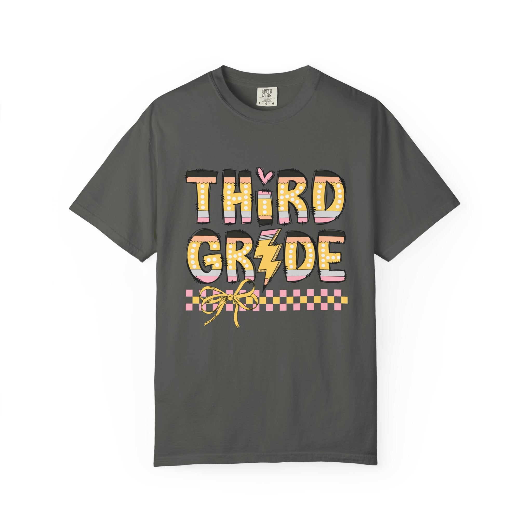 Retro Pencil 3rd Grade T-shirt