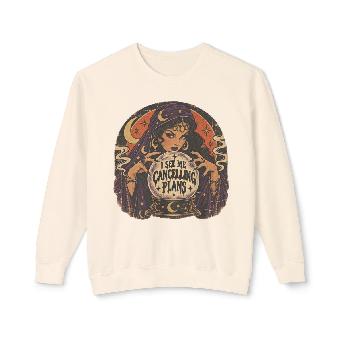 'Cancelling Plans' Crewneck Sweatshirt