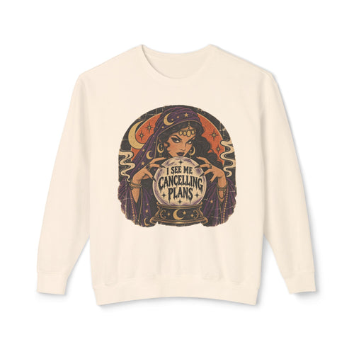 'Cancelling Plans' Crewneck Sweatshirt
