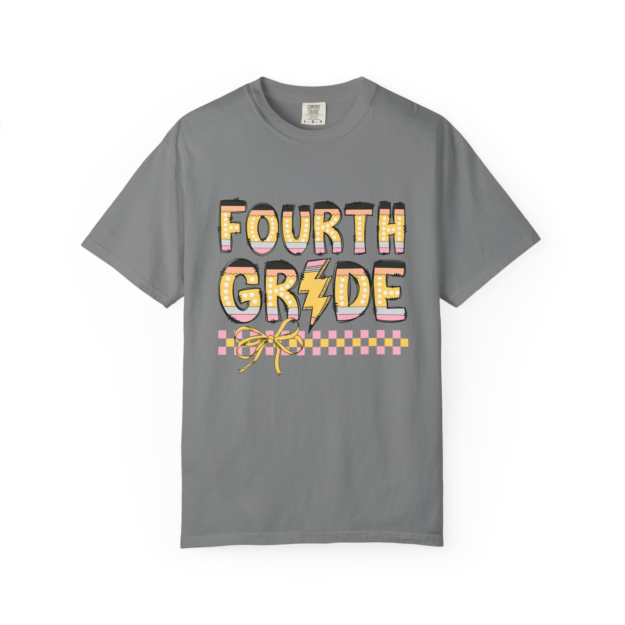 Retro Pencil 4th Grade T-shirt