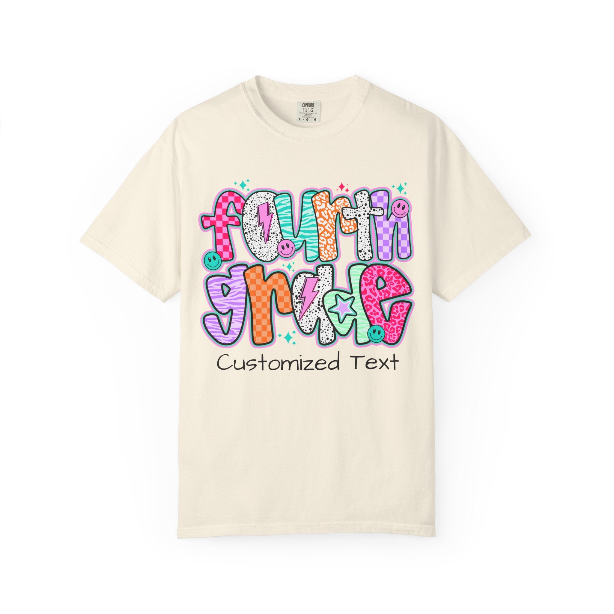 Customizable 4th Grade T-shirt