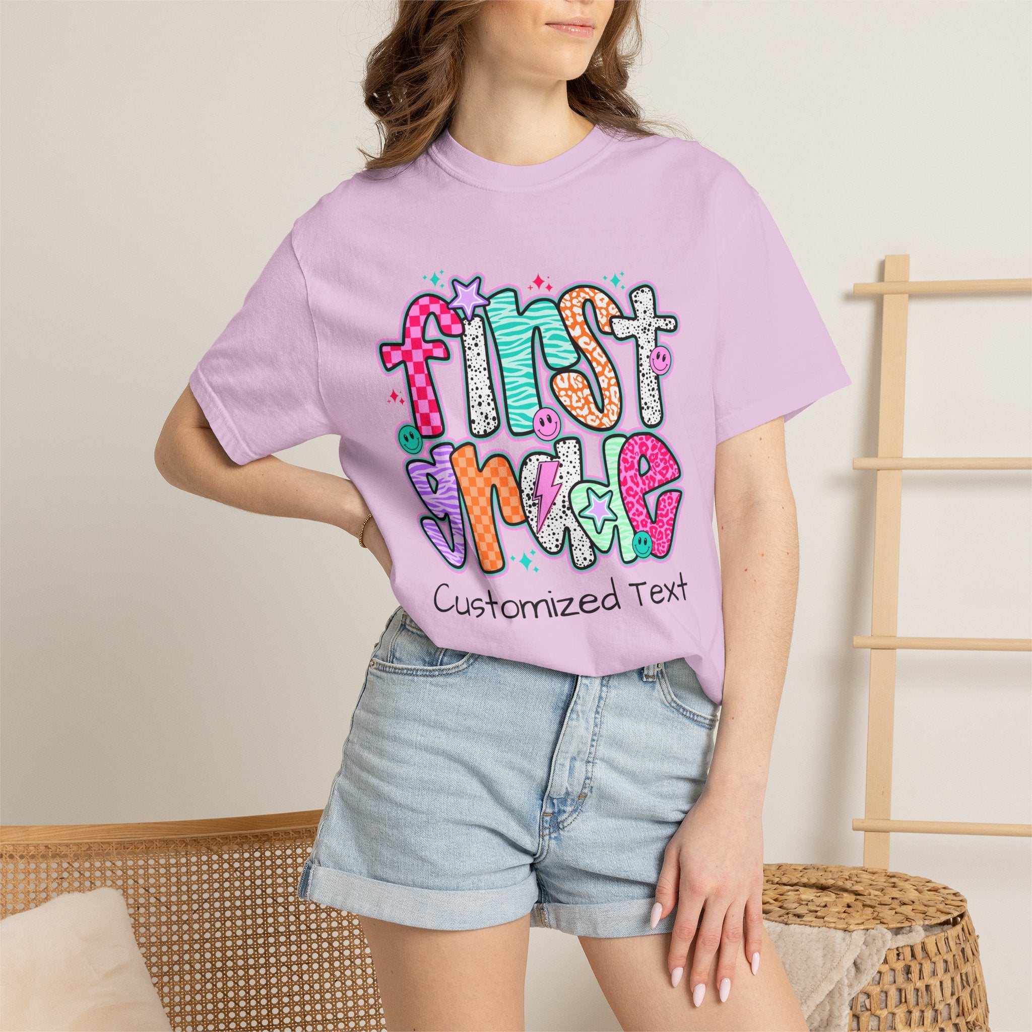 Customizable 1st Grade T-shirt