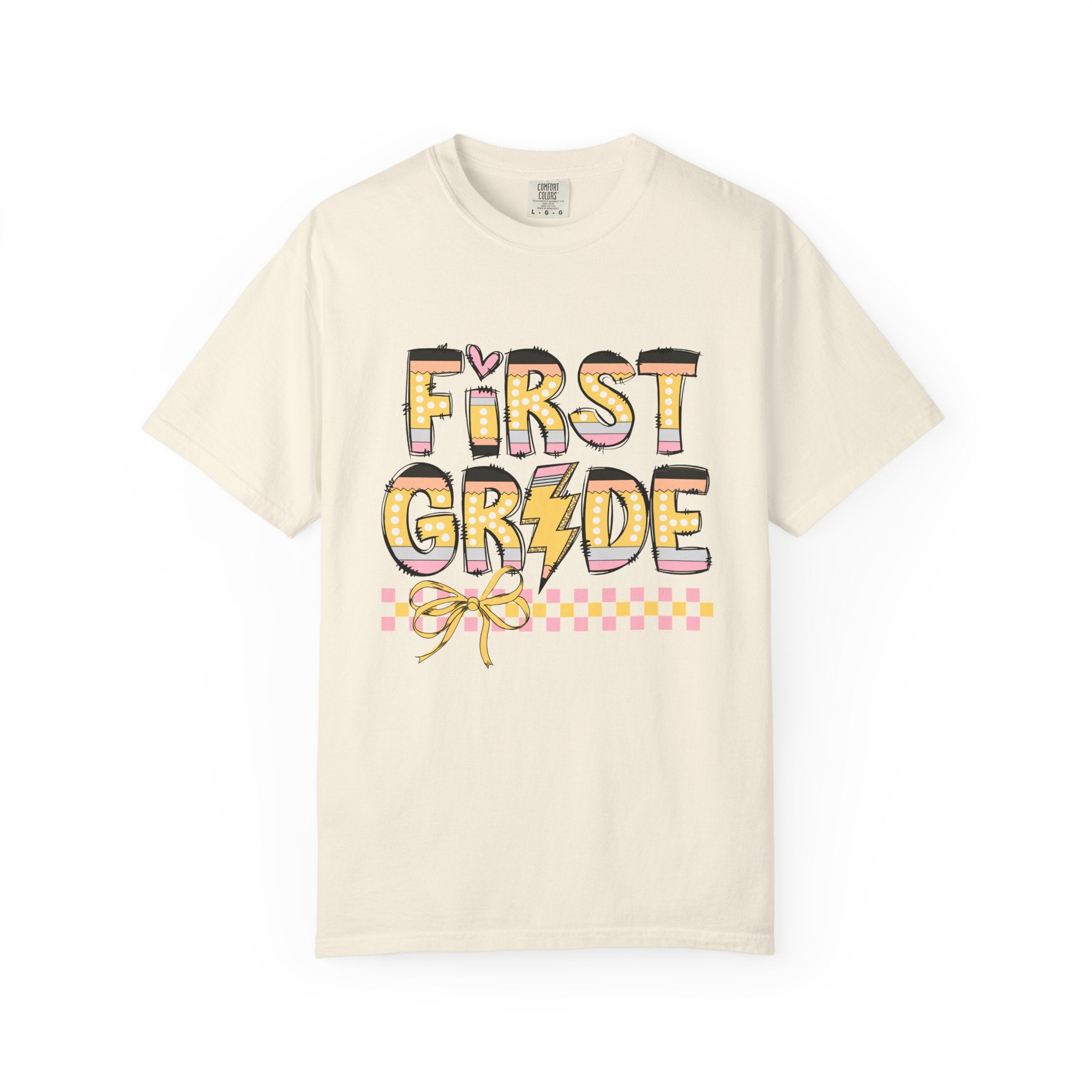 Retro Pencil 1st Grade T-shirt