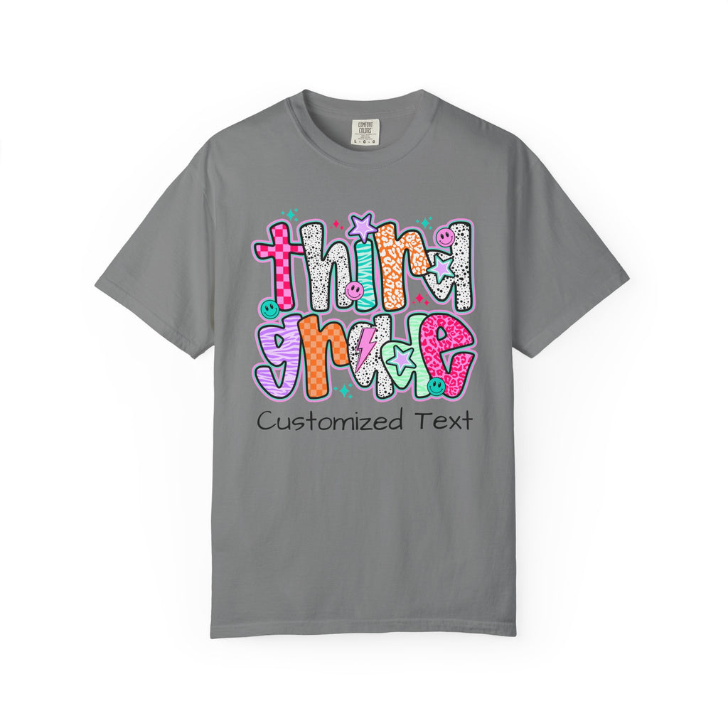 Customizable 3rd Grade T-shirt