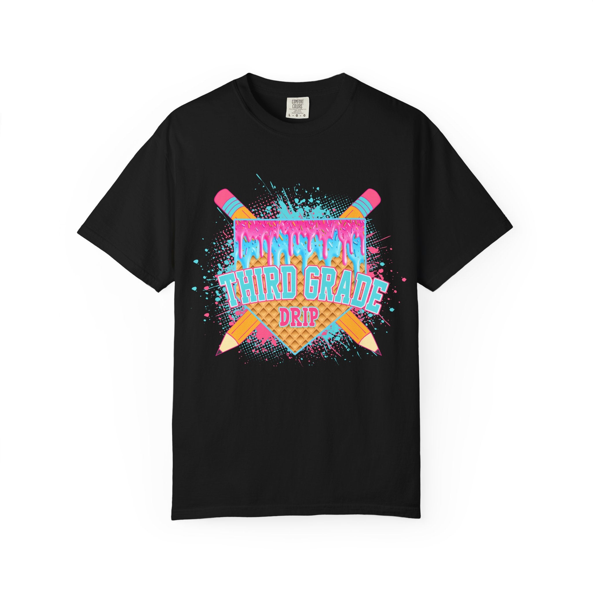 3rd Grade Level Drip T-shirt