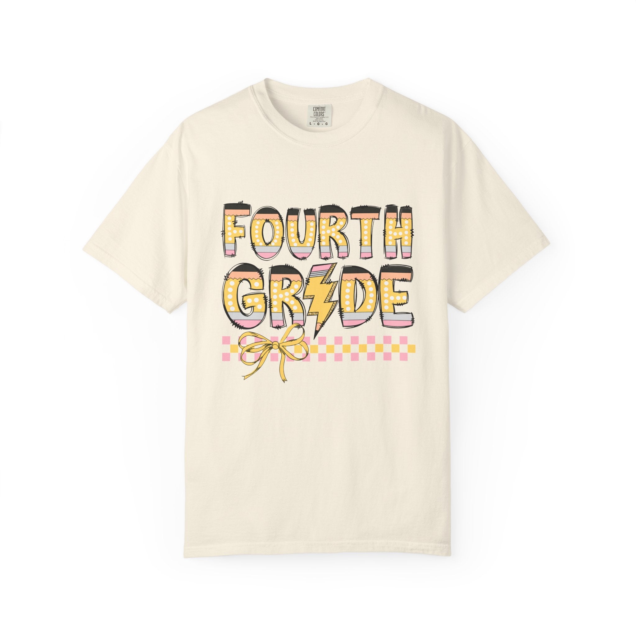 Retro Pencil 4th Grade T-shirt