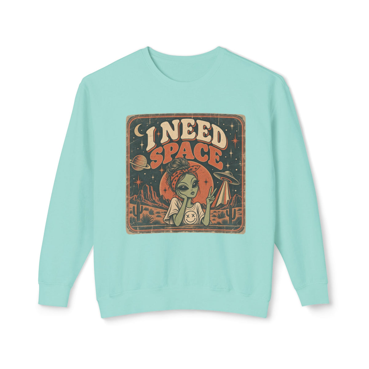 'I Need Space' Crewneck Sweatshirt