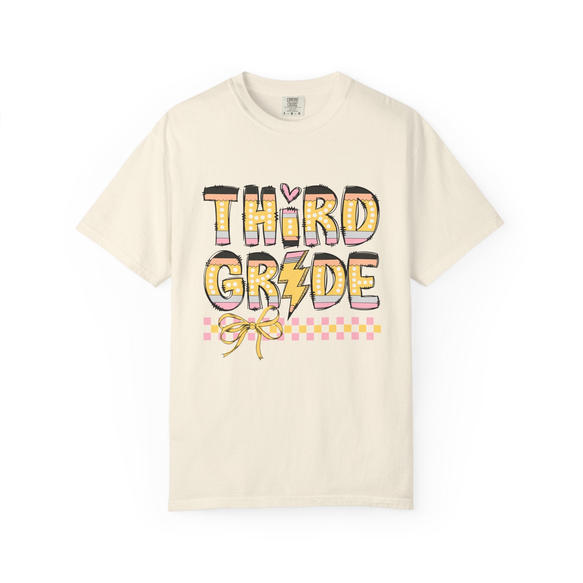 Retro Pencil 3rd Grade T-shirt