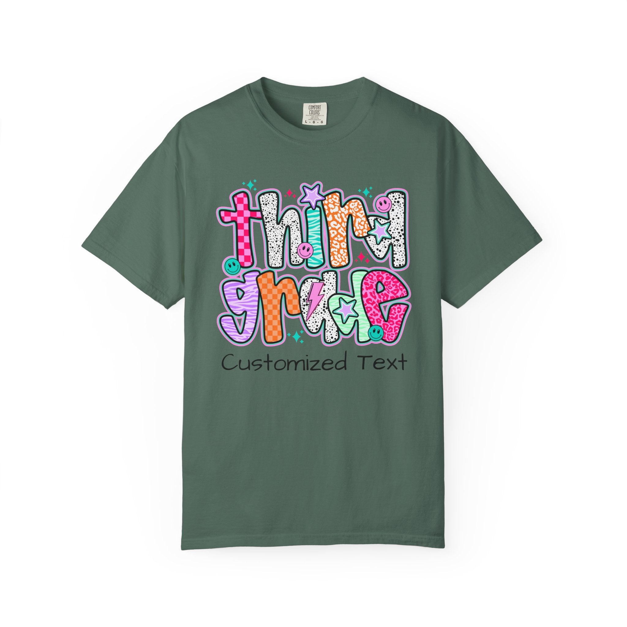 Customizable 3rd Grade T-shirt