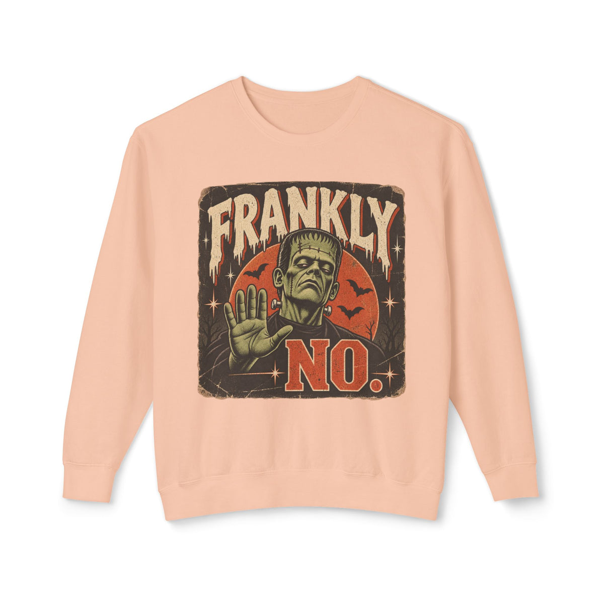 'Frankly, No' Crewneck Sweatshirt
