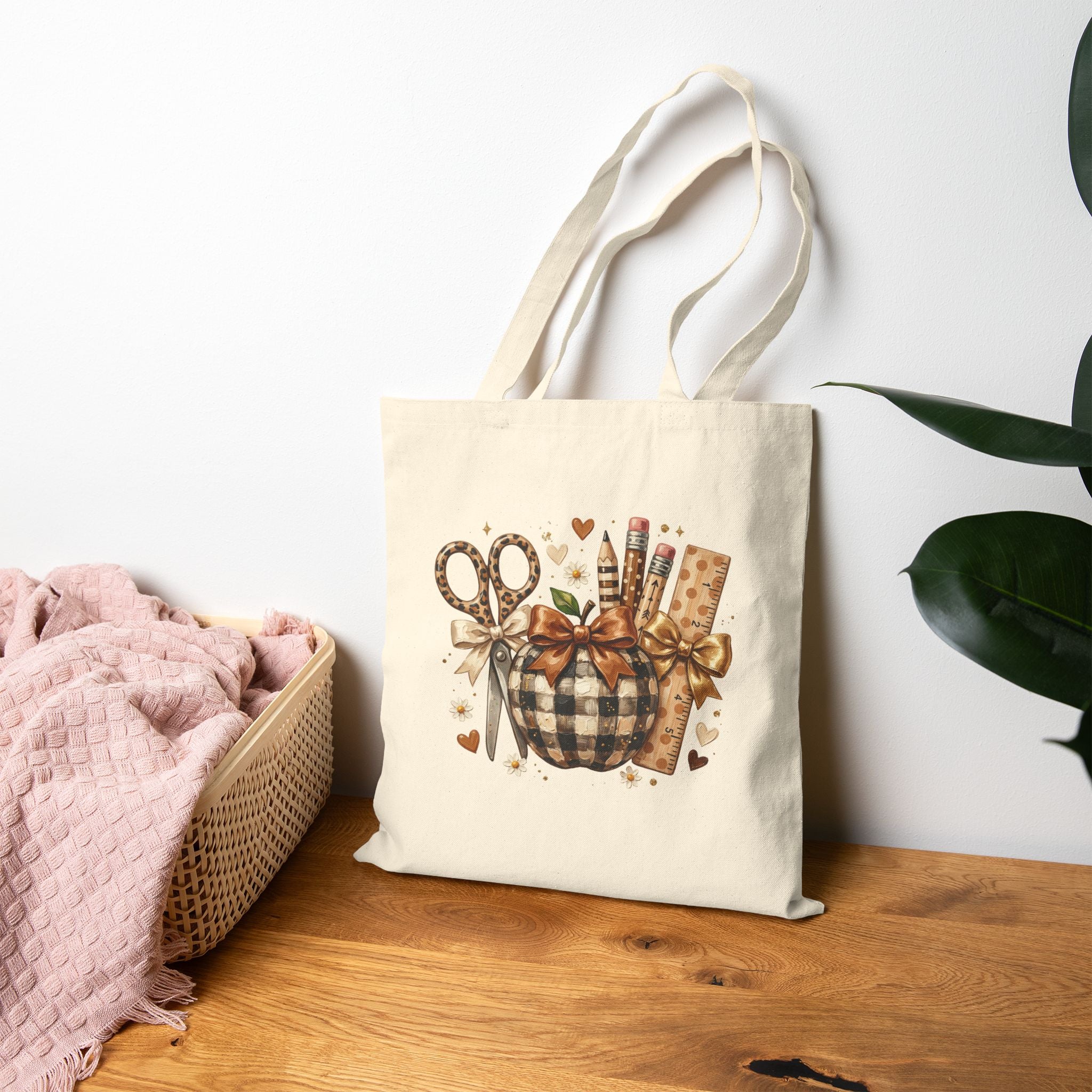 Leopard Teacher Tote