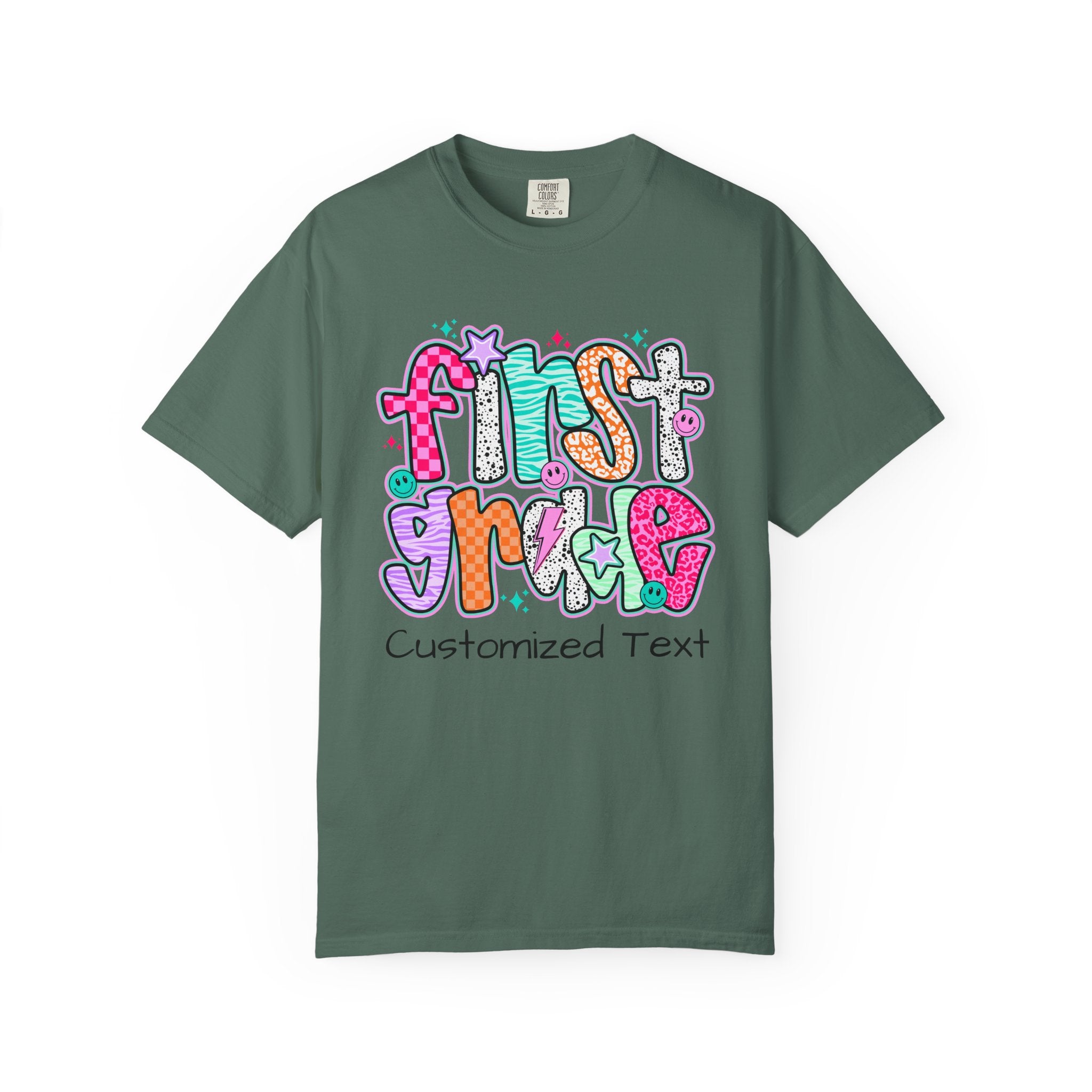 Customizable 1st Grade T-shirt