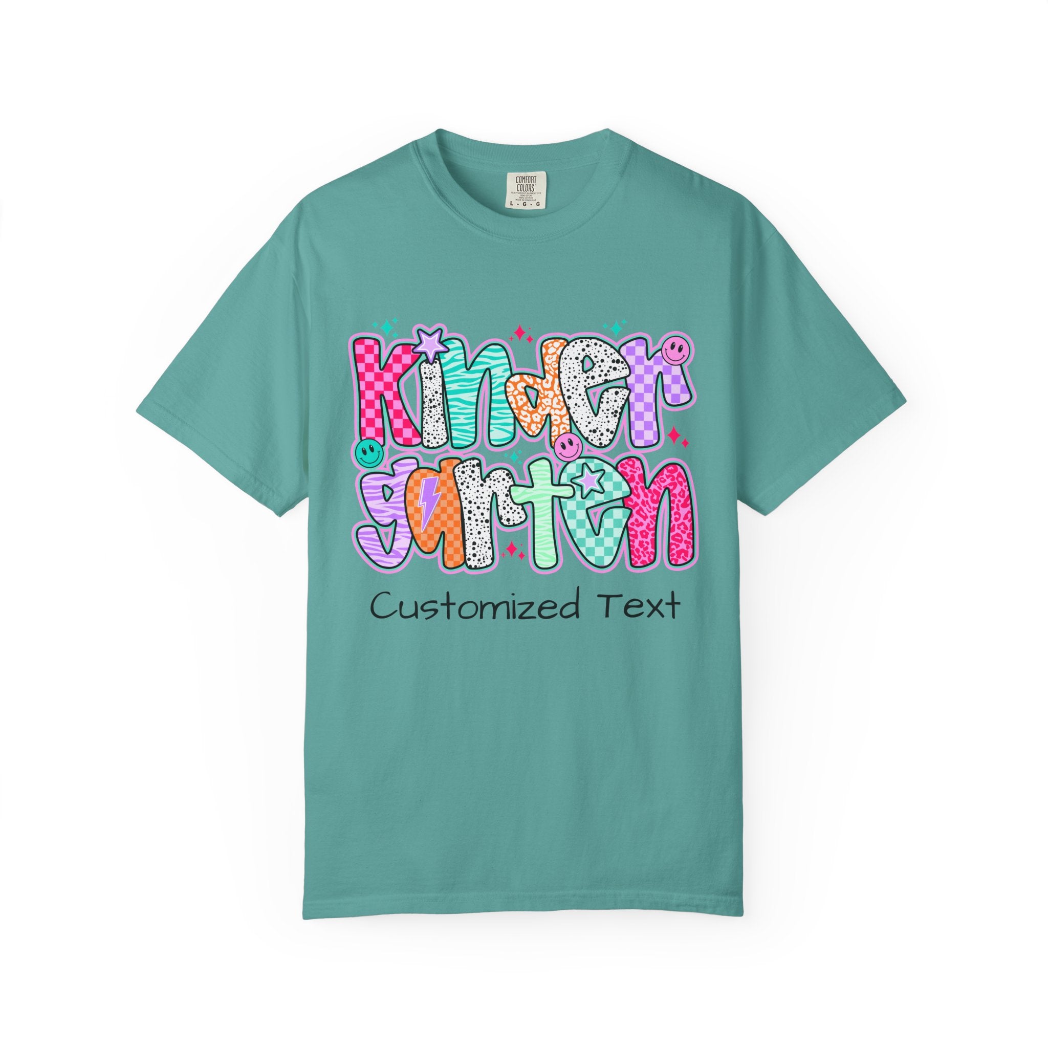 Customizable Kindergarten T-shirt