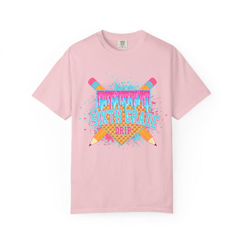 6th Grade Level Drip T-shirt