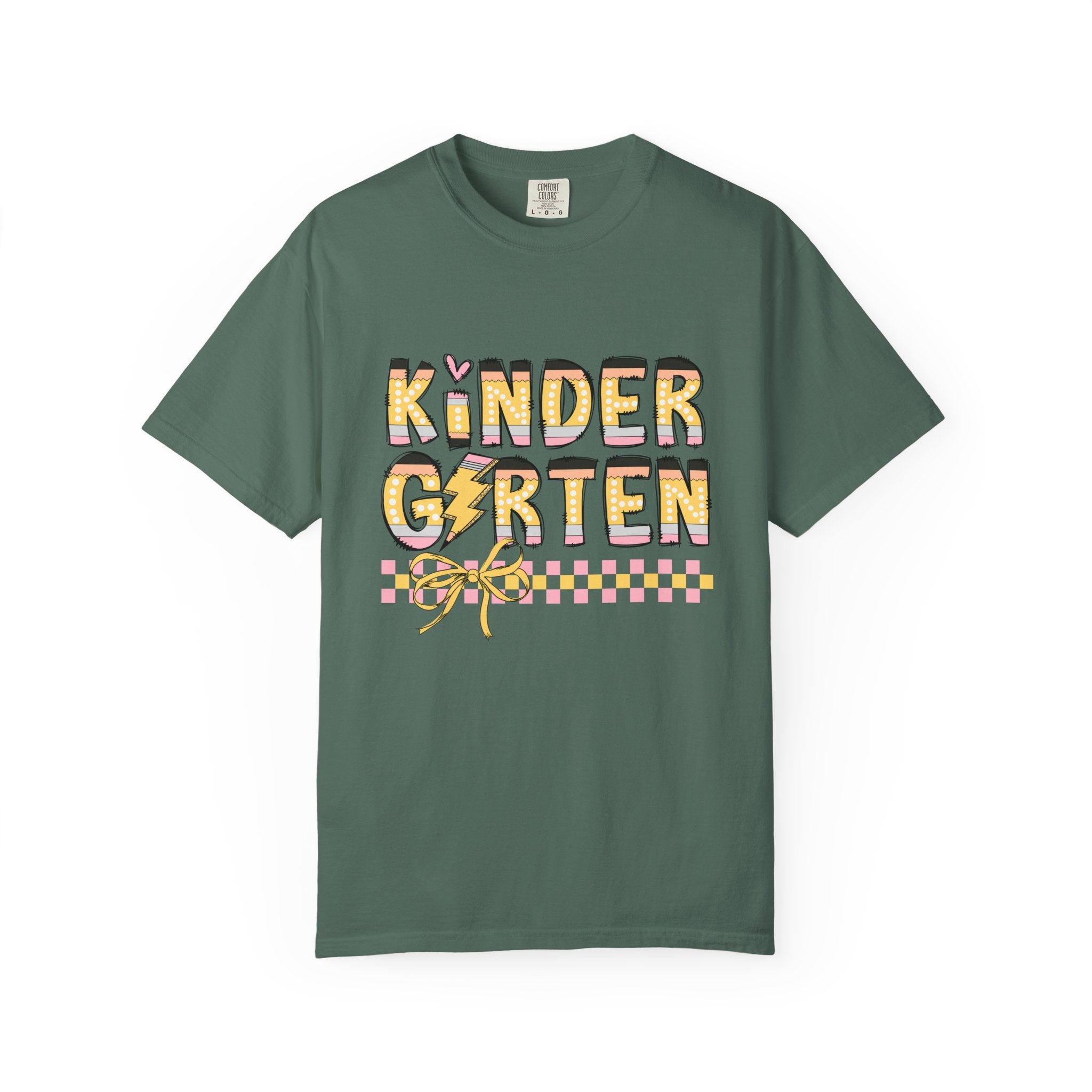 Retro Pencil Kindergarten T-shirt