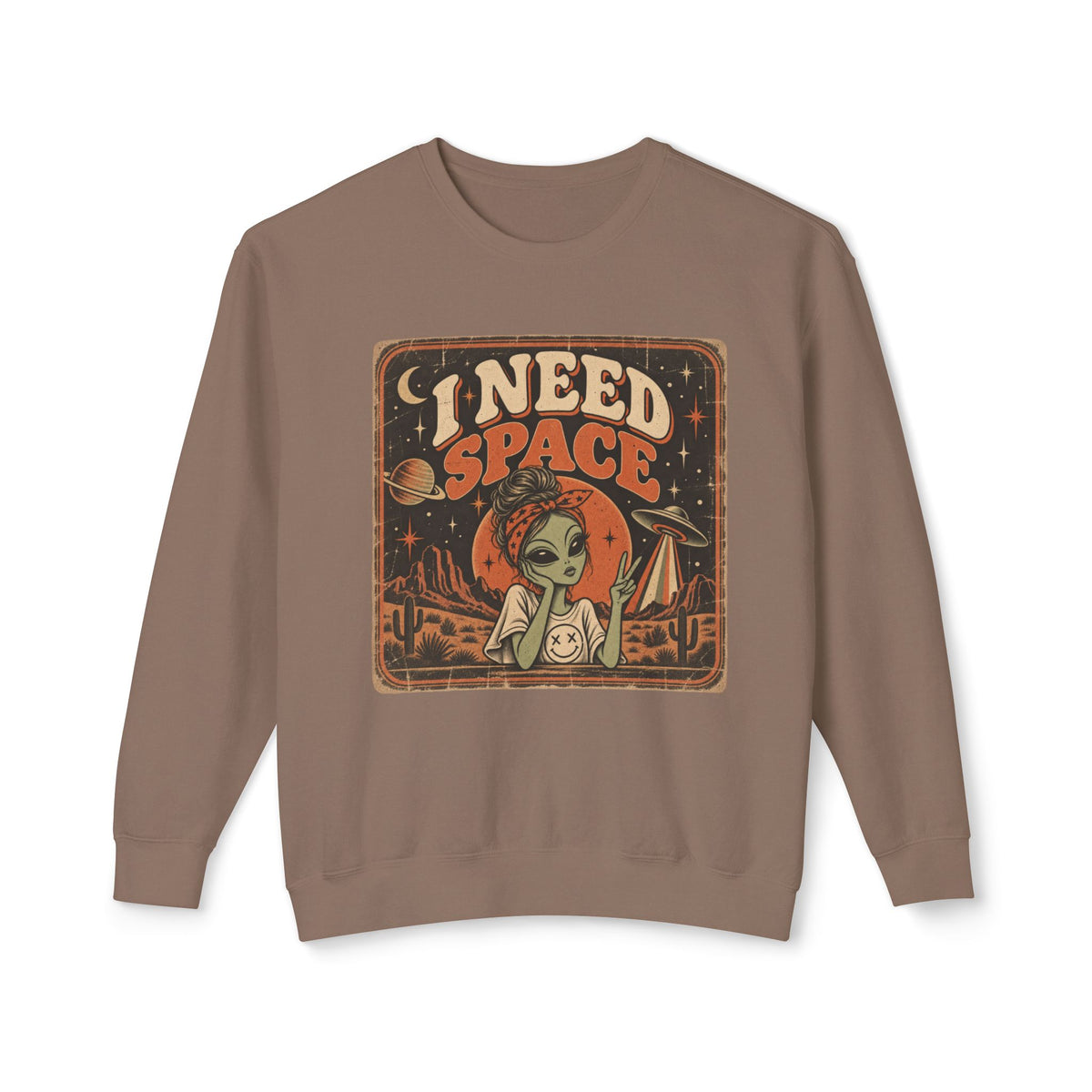 'I Need Space' Crewneck Sweatshirt