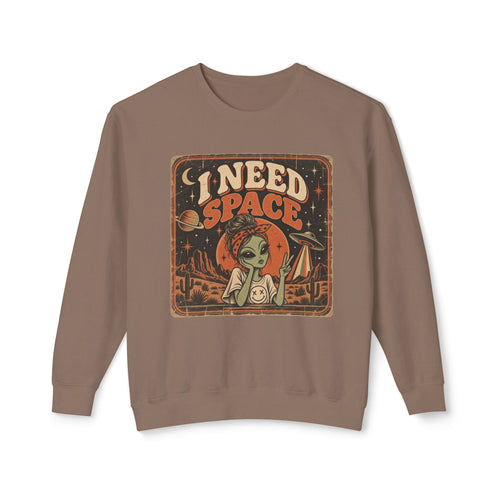 'I Need Space' Crewneck Sweatshirt