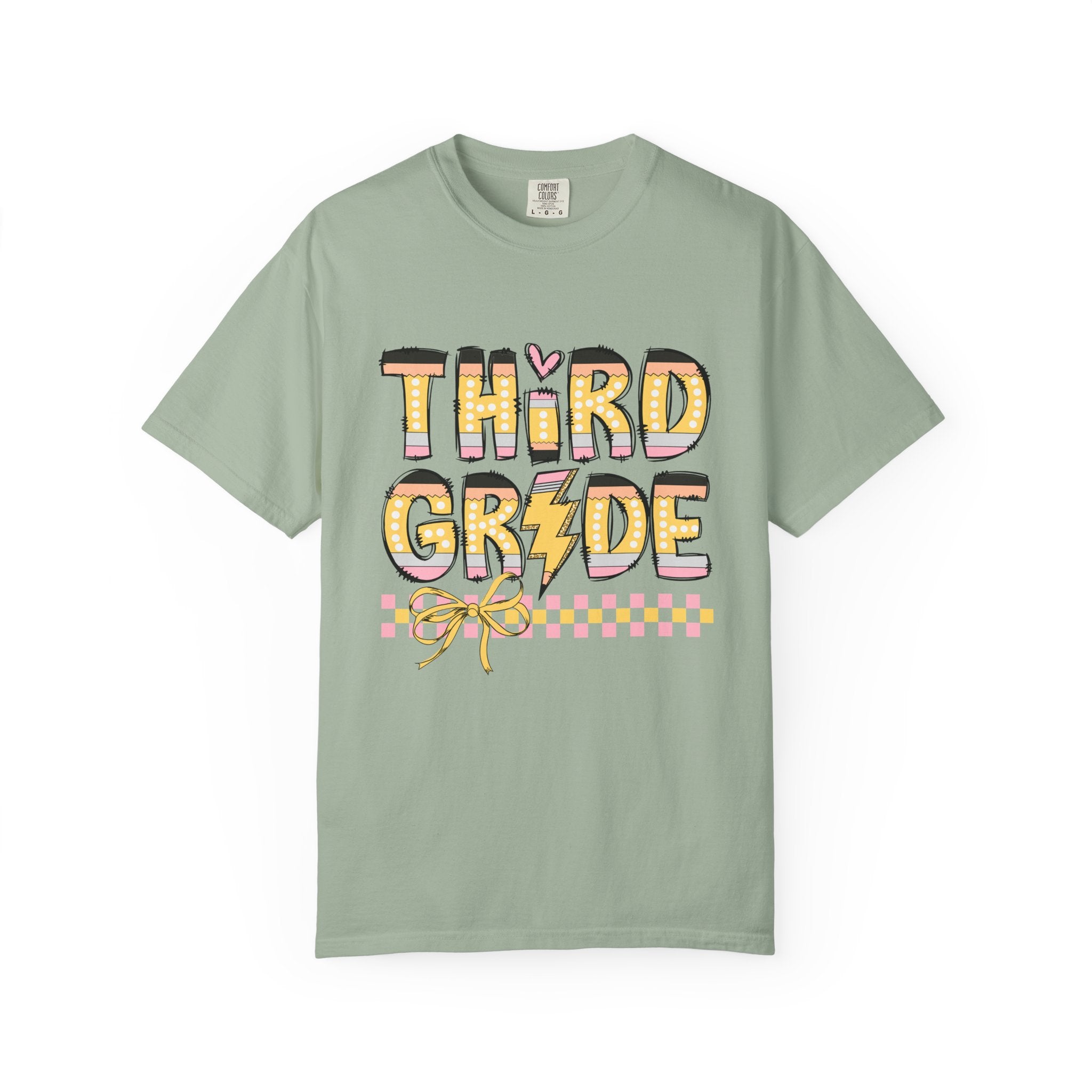 Retro Pencil 3rd Grade T-shirt