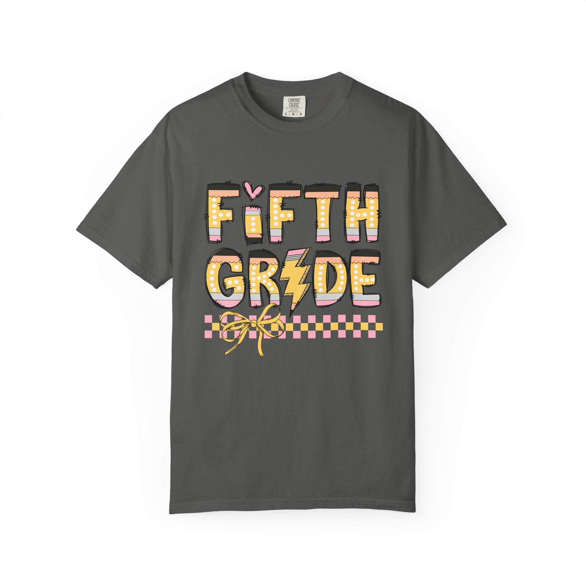 Retro Pencil 5th Grade T-shirt