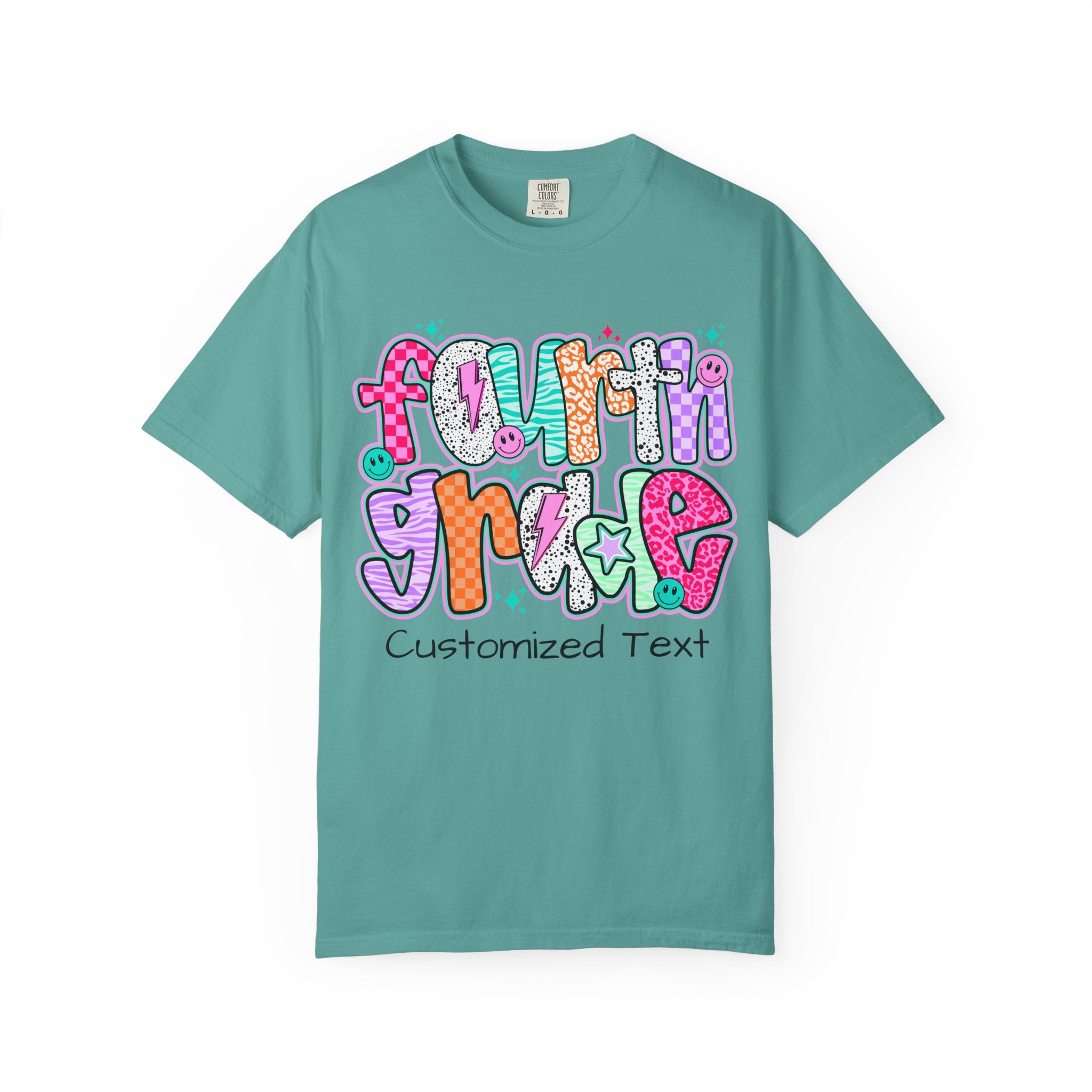 Customizable 4th Grade T-shirt