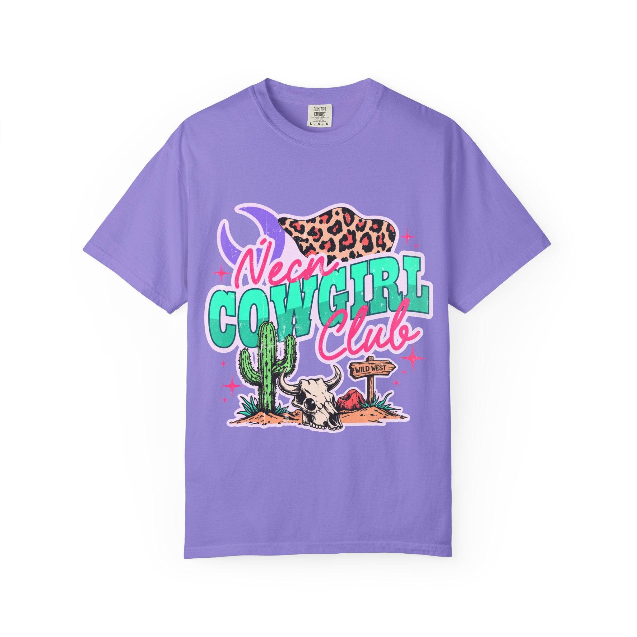 Neon Cowgirl Club T-shirt