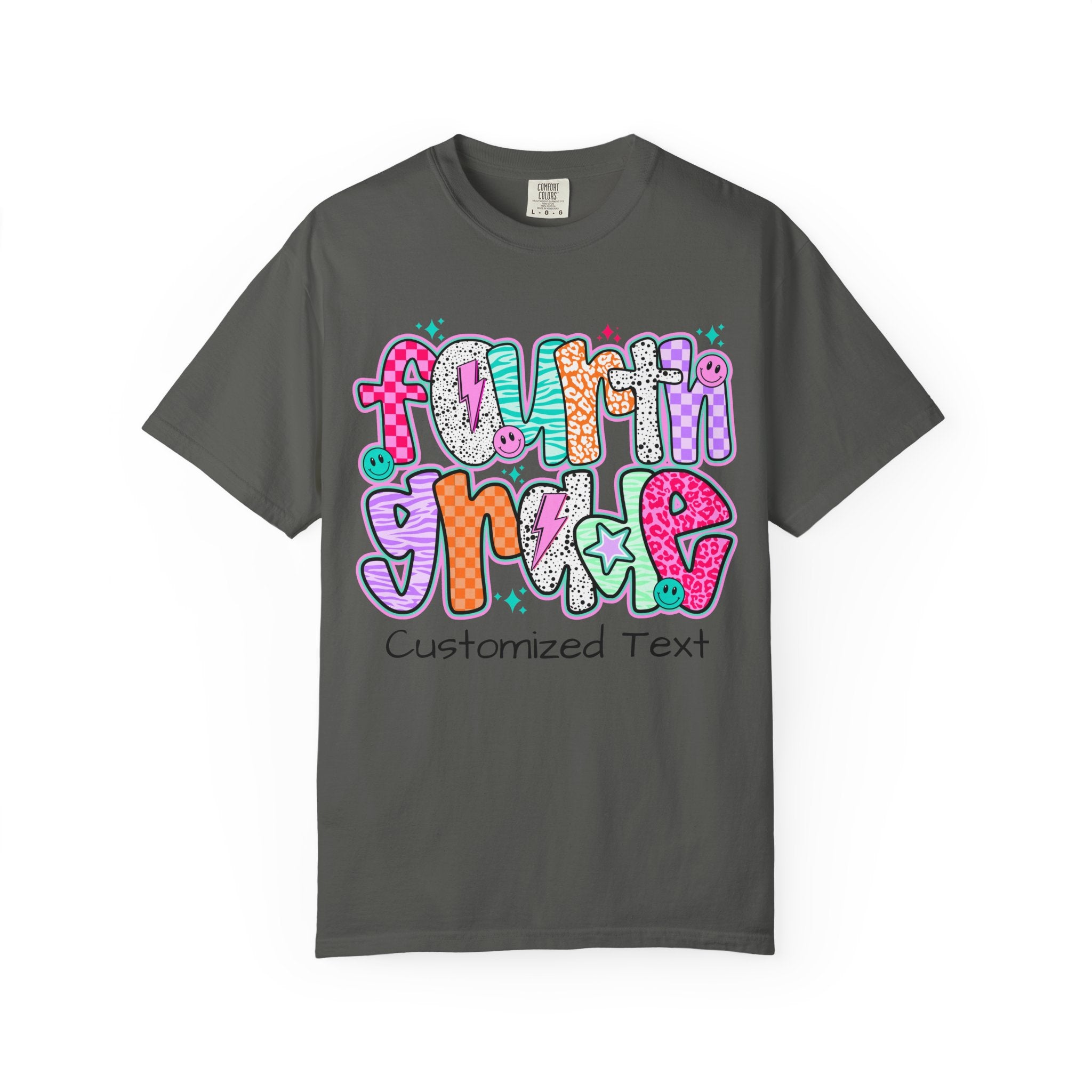 Customizable 4th Grade T-shirt