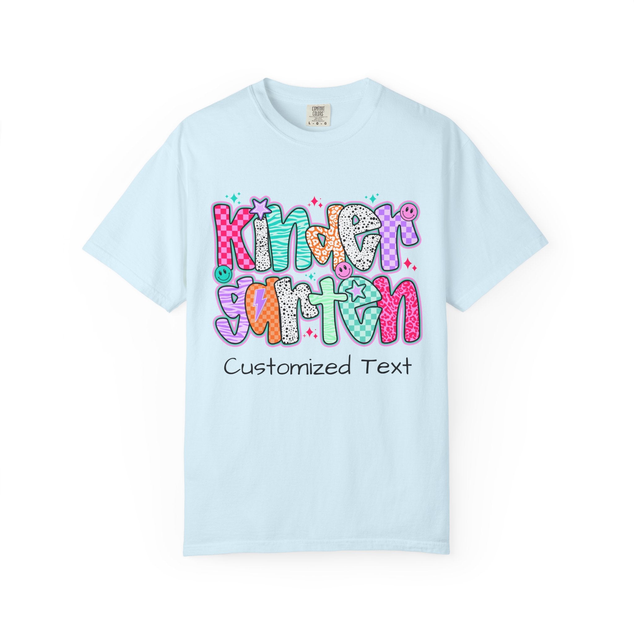 Customizable Kindergarten T-shirt