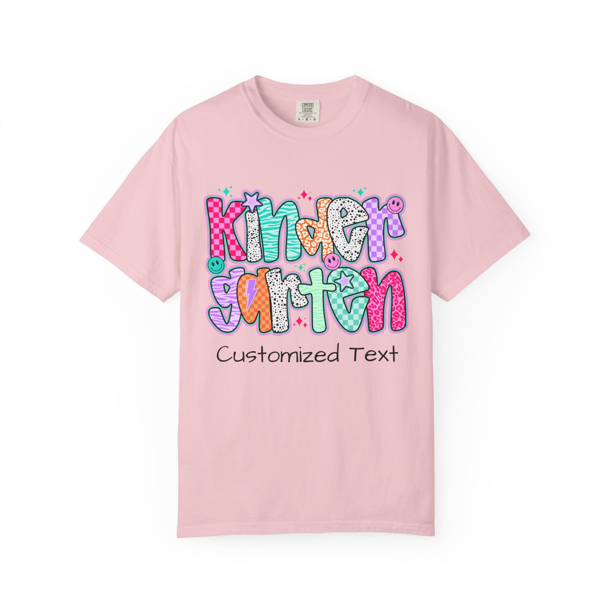 Customizable Kindergarten T-shirt