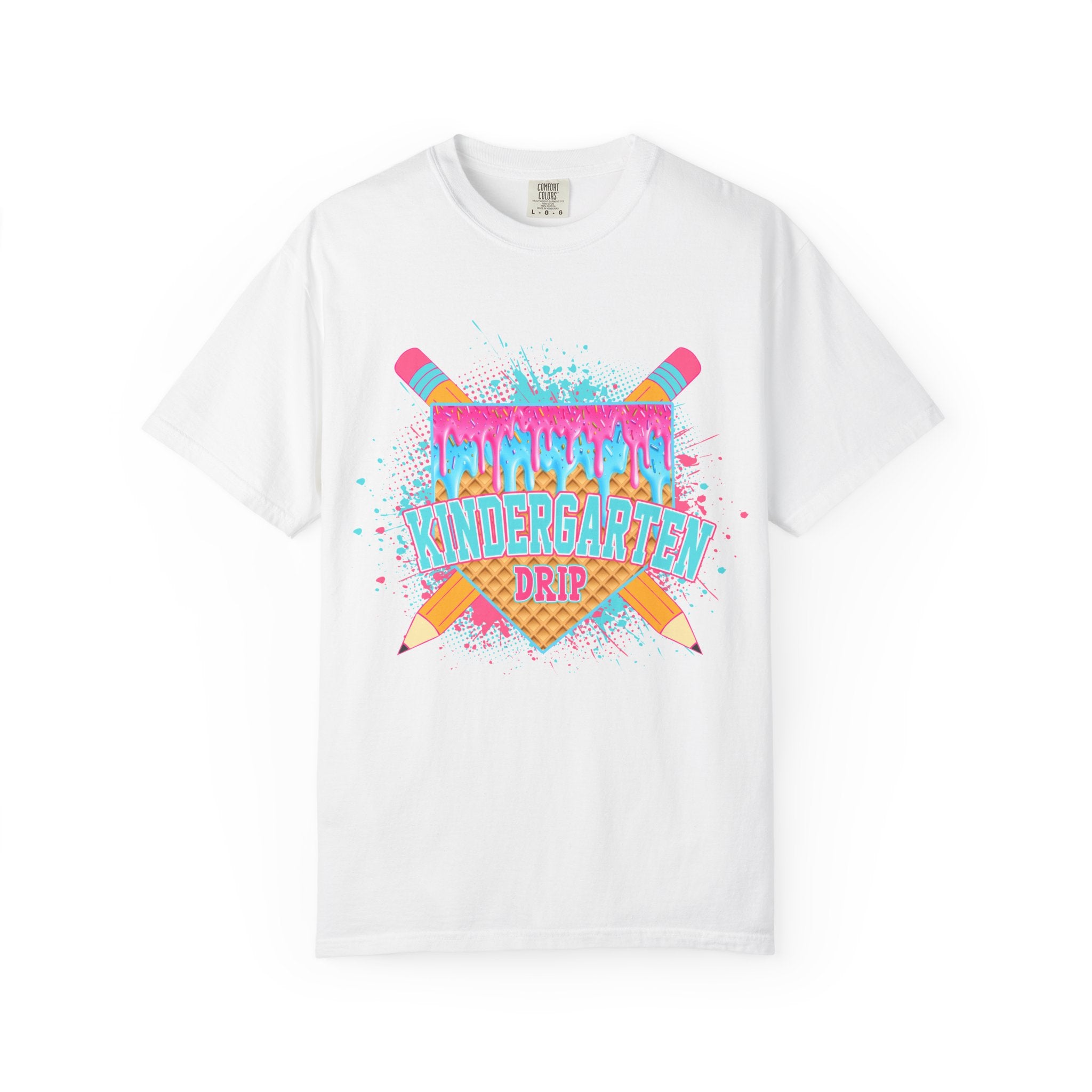 Kindergarten Grade Level Drip T-shirt