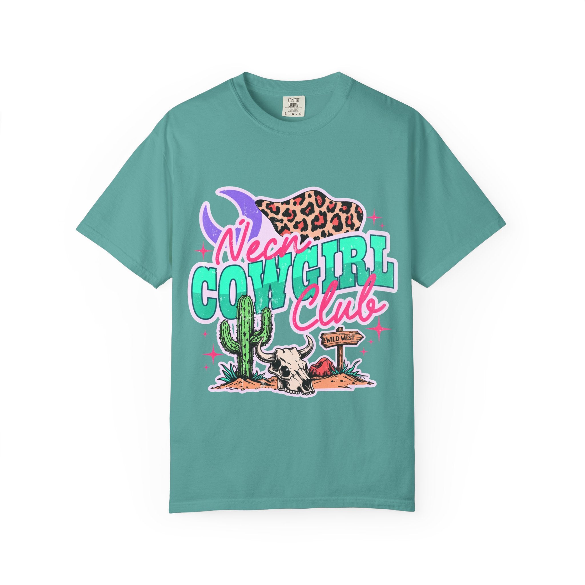 Neon Cowgirl Club T-shirt