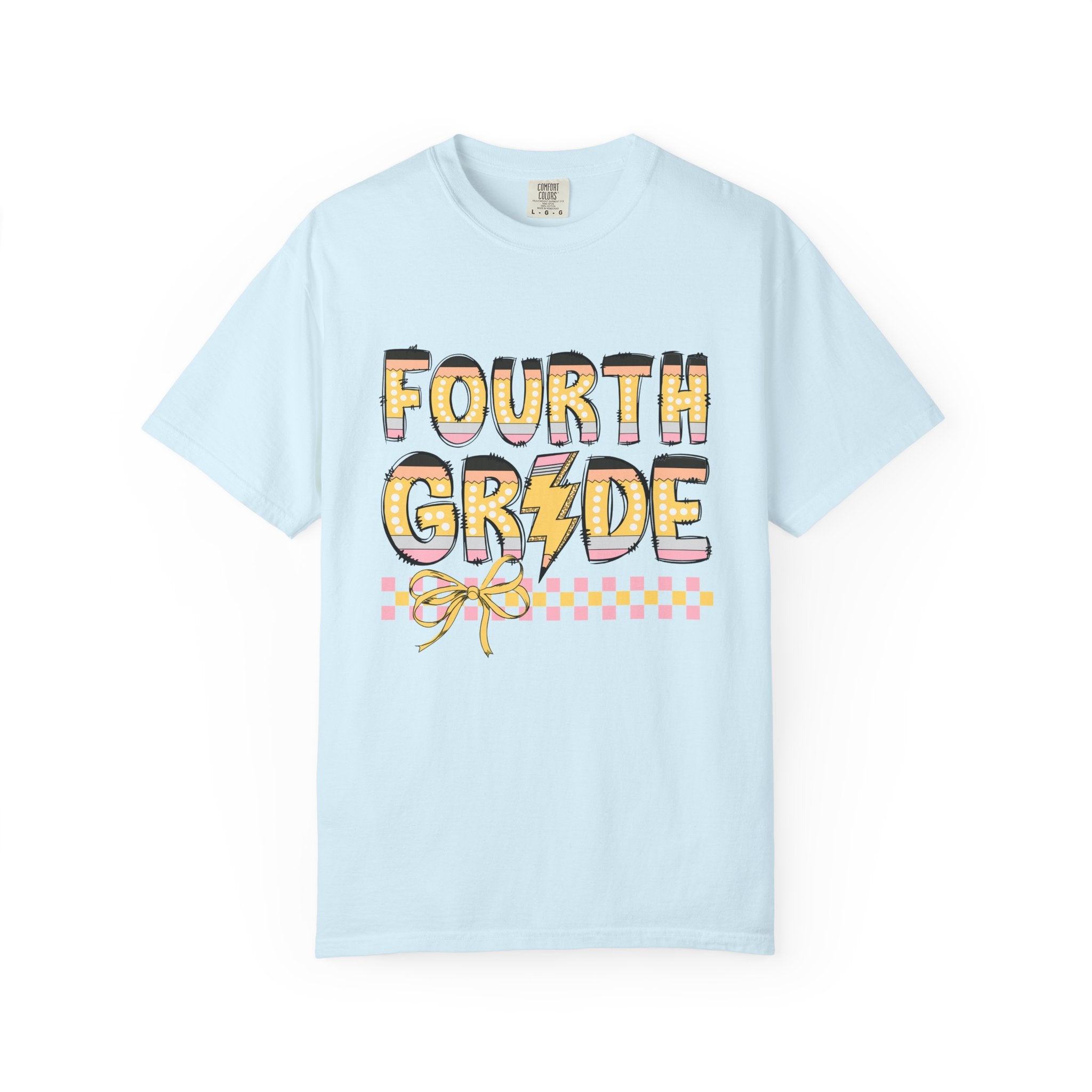 Retro Pencil 4th Grade T-shirt