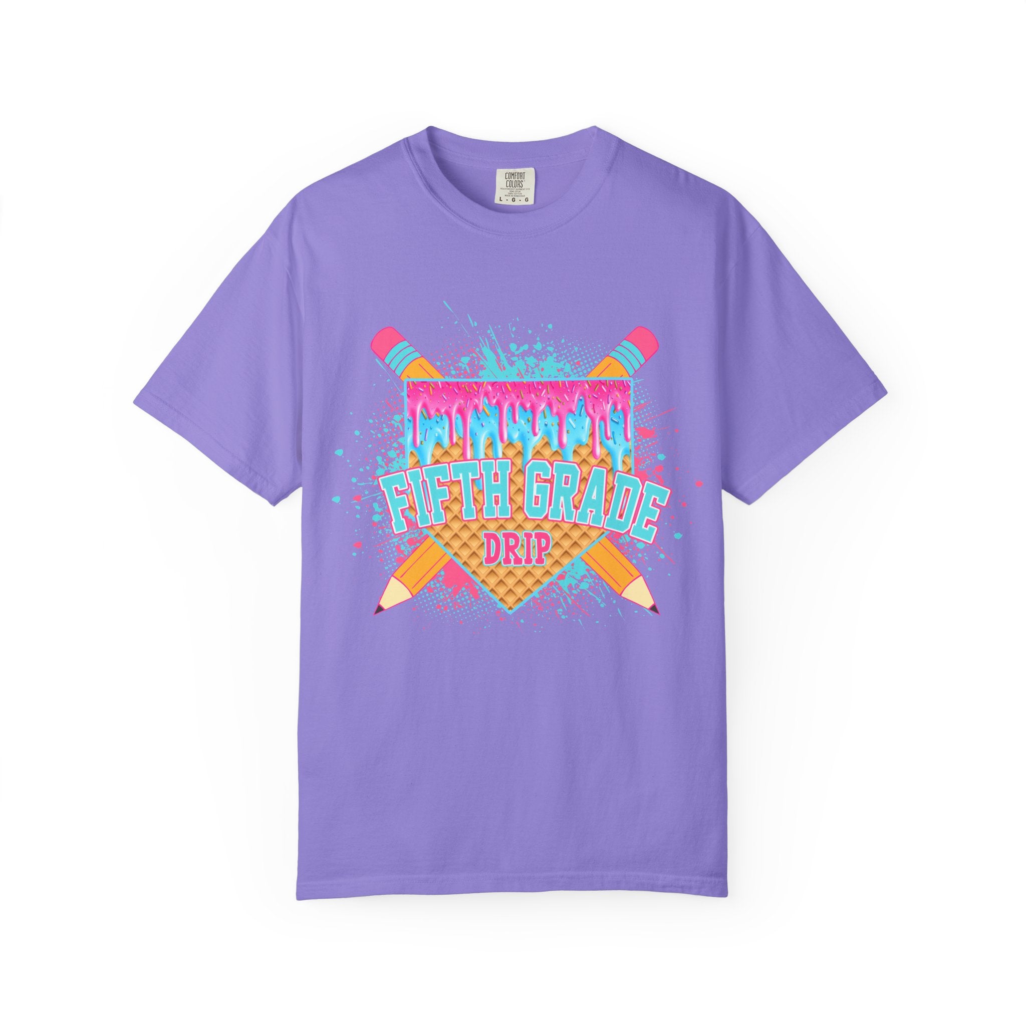 5th Grade Level Drip T-shirt