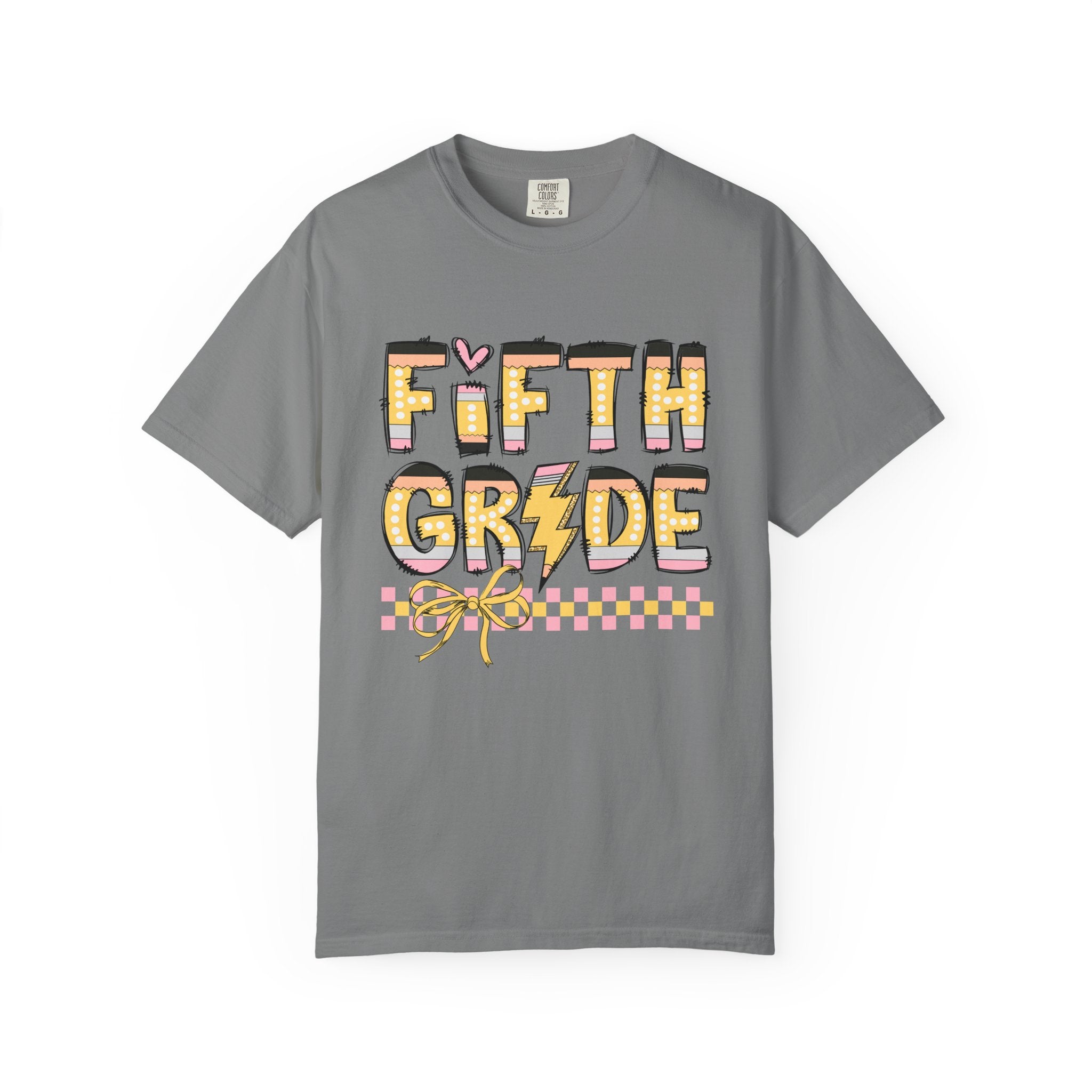 Retro Pencil 5th Grade T-shirt