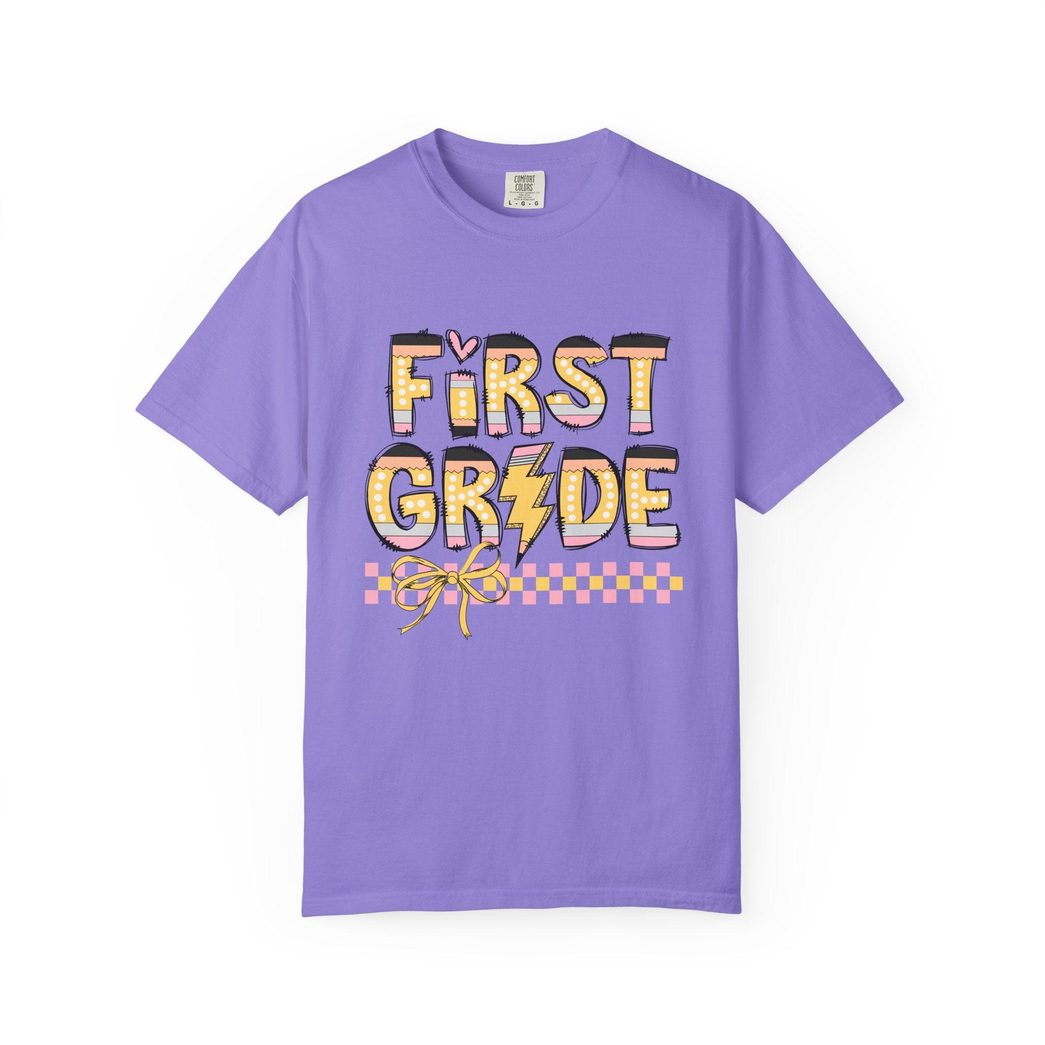 Retro Pencil 1st Grade T-shirt