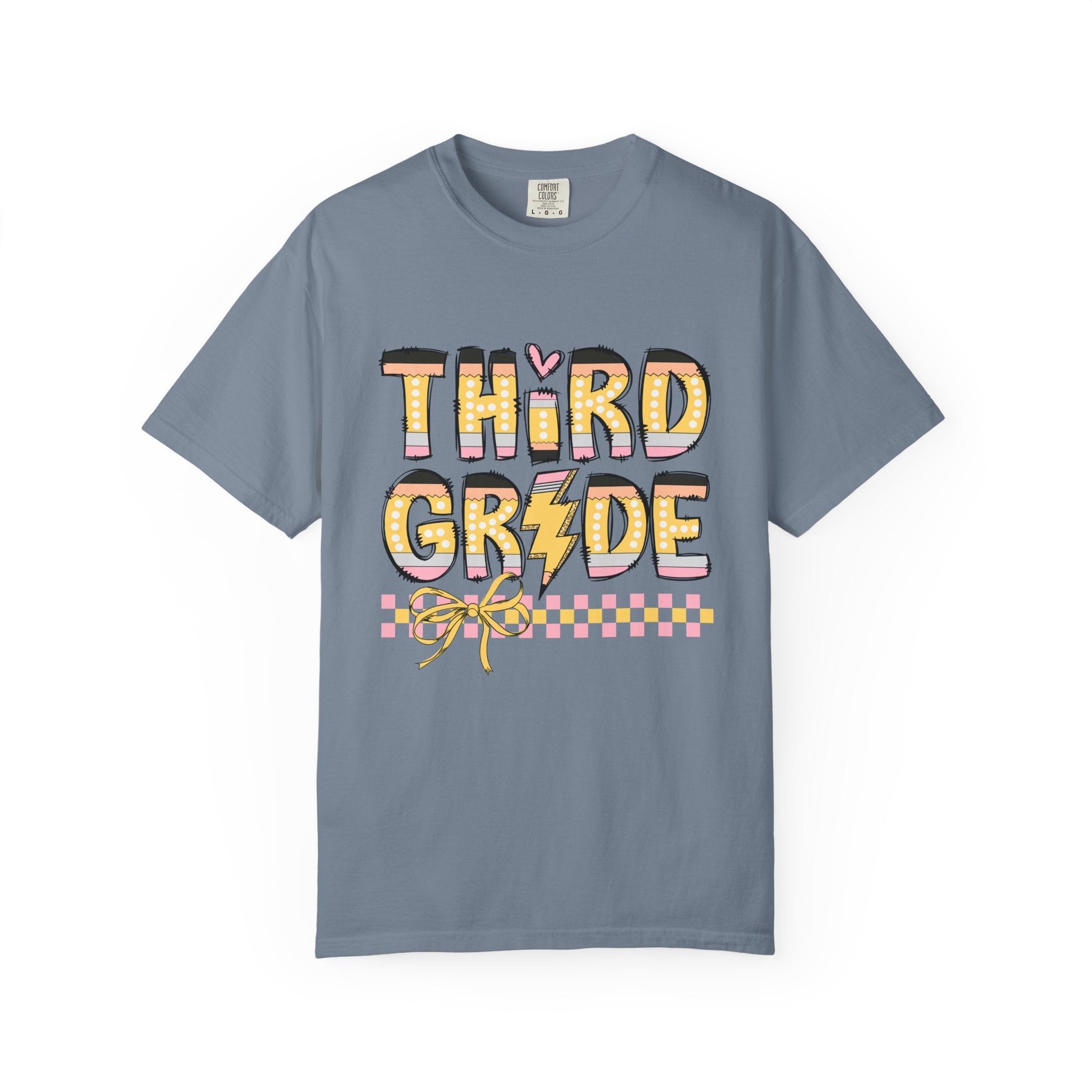 Retro Pencil 3rd Grade T-shirt