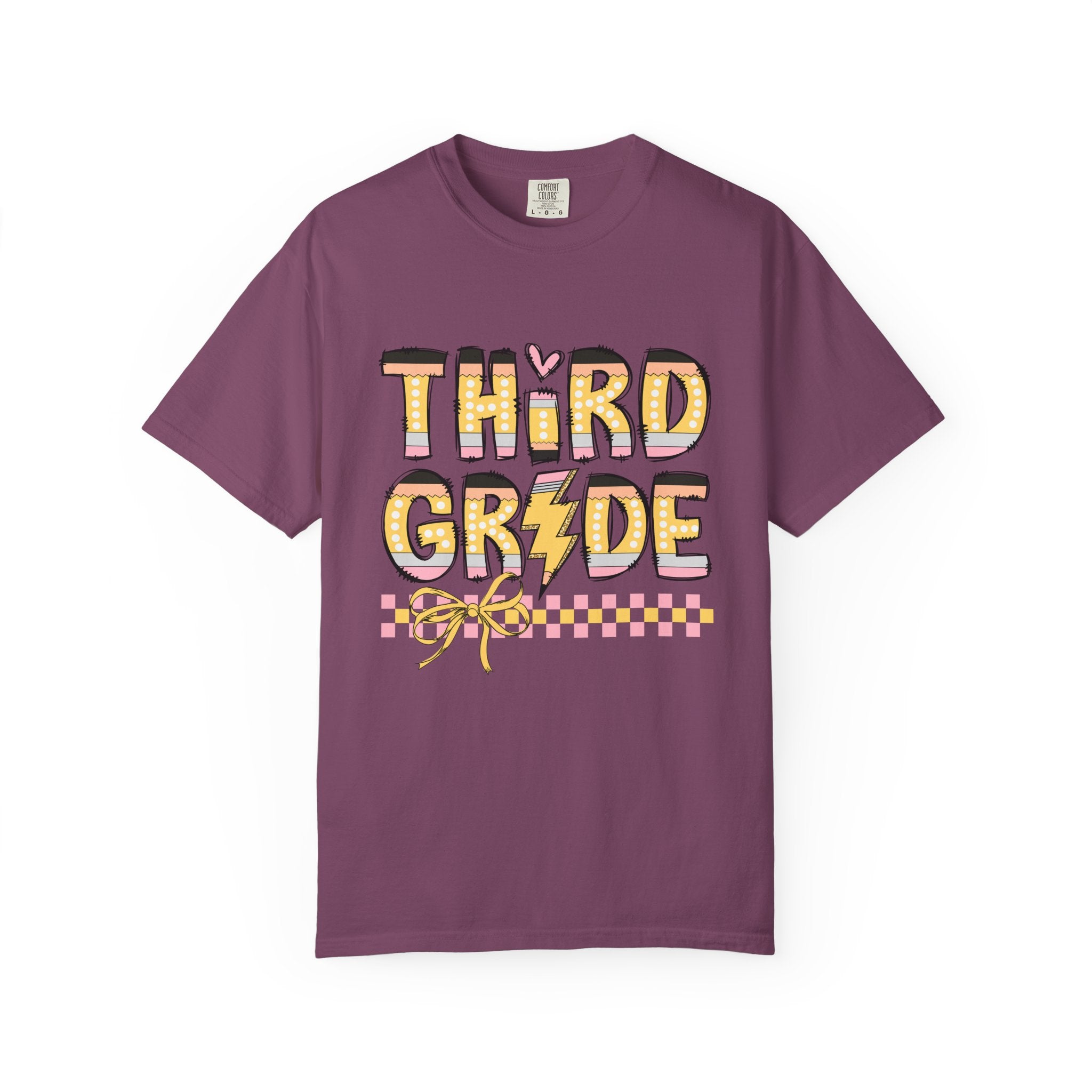 Retro Pencil 3rd Grade T-shirt